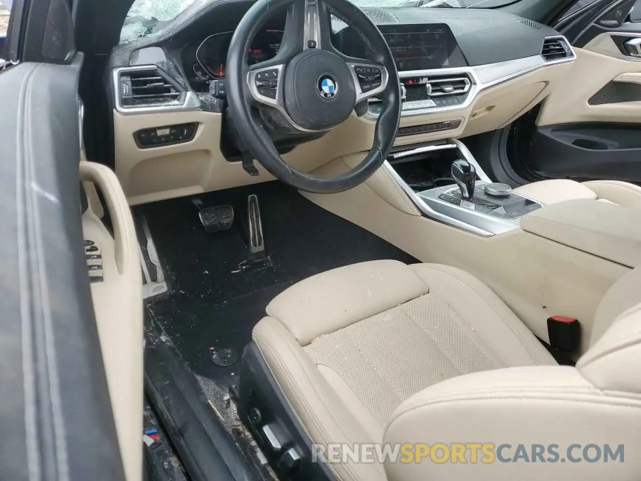 8 Фотография поврежденного автомобиля WBA43AT08PCM90476 BMW 4 SERIES 2023