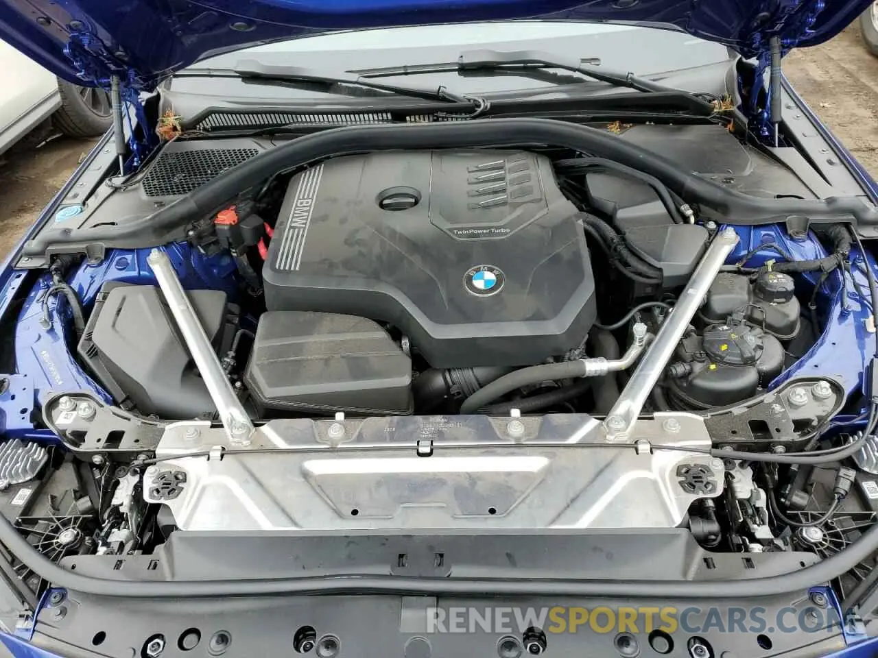 11 Фотография поврежденного автомобиля WBA43AT09PCM21604 BMW 4 SERIES 2023