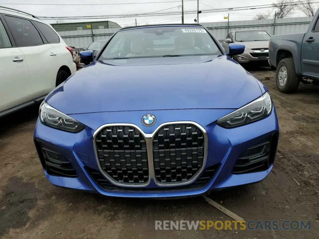 5 Фотография поврежденного автомобиля WBA43AT09PCM21604 BMW 4 SERIES 2023