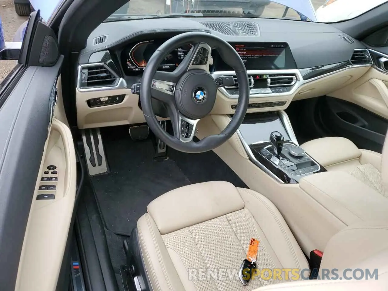 8 Фотография поврежденного автомобиля WBA43AT09PCM21604 BMW 4 SERIES 2023