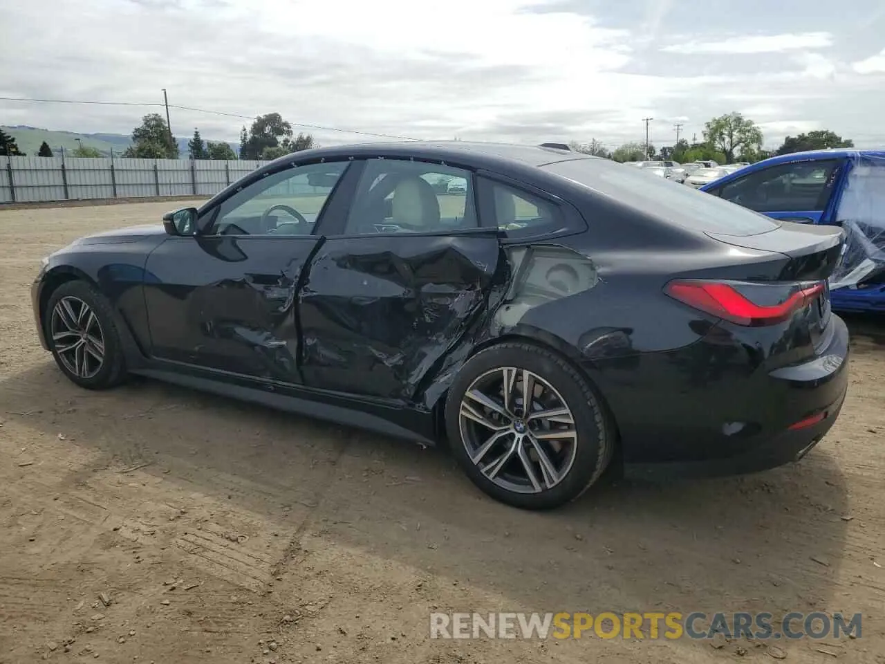 2 Photograph of a damaged car WBA63AV07PFP51231 BMW 4 SERIES 2023
