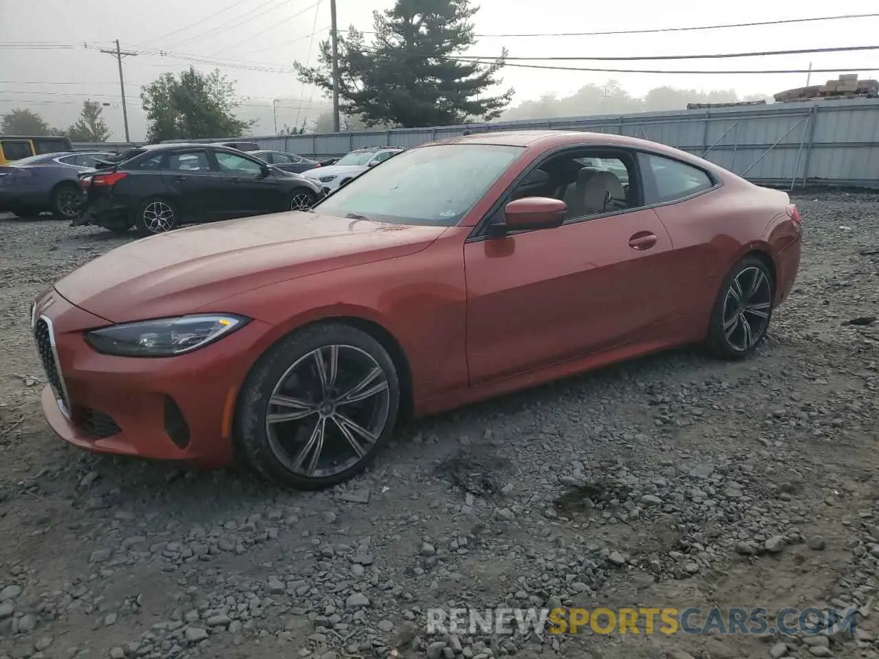 1 Photograph of a damaged car WBA73AP06PCL78170 BMW 4 SERIES 2023