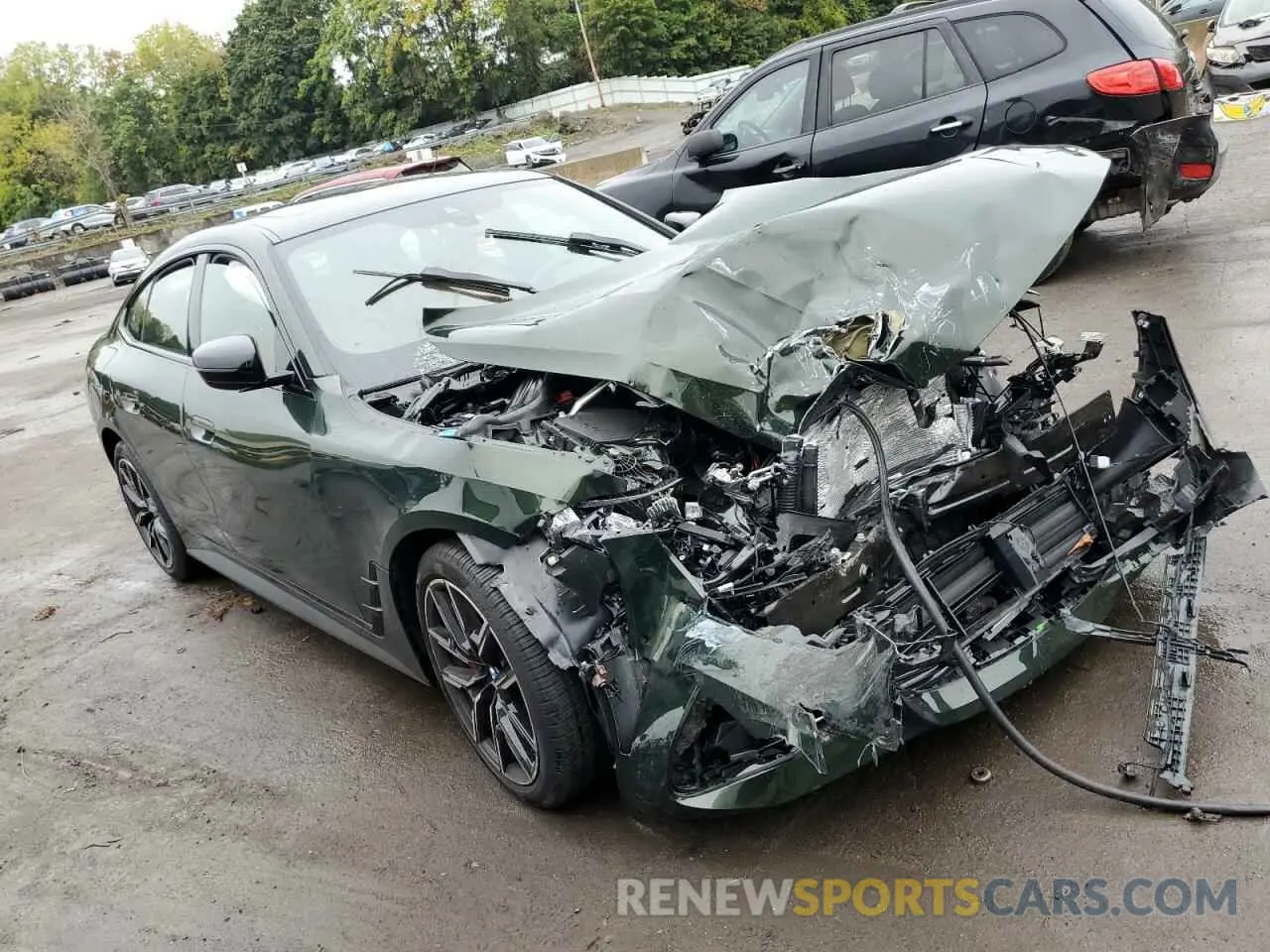 4 Photograph of a damaged car WBA73AV06PFP16975 BMW 4 SERIES 2023