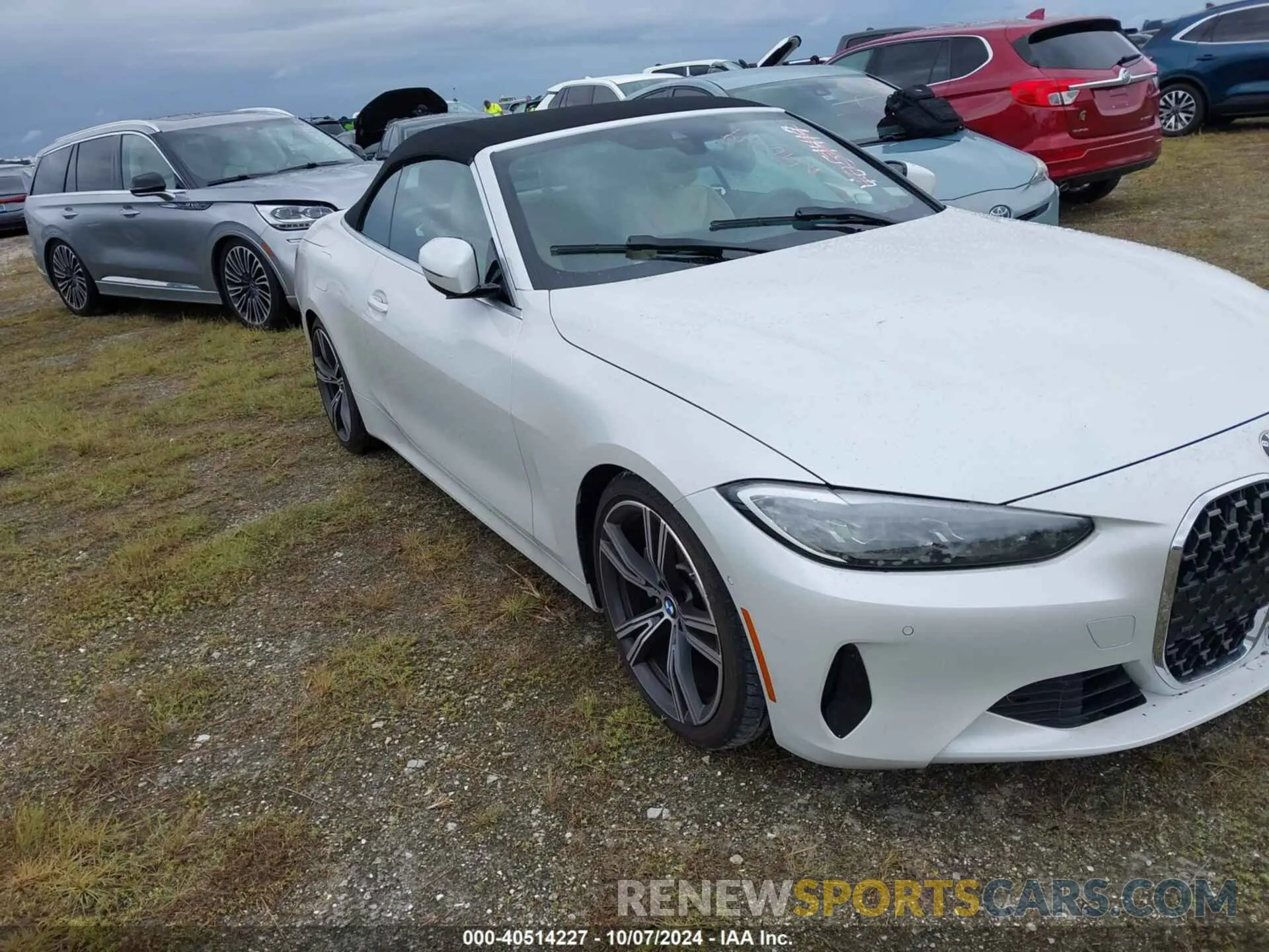 1 Photograph of a damaged car WBA23AT00RCN90419 BMW 4 SERIES 2024