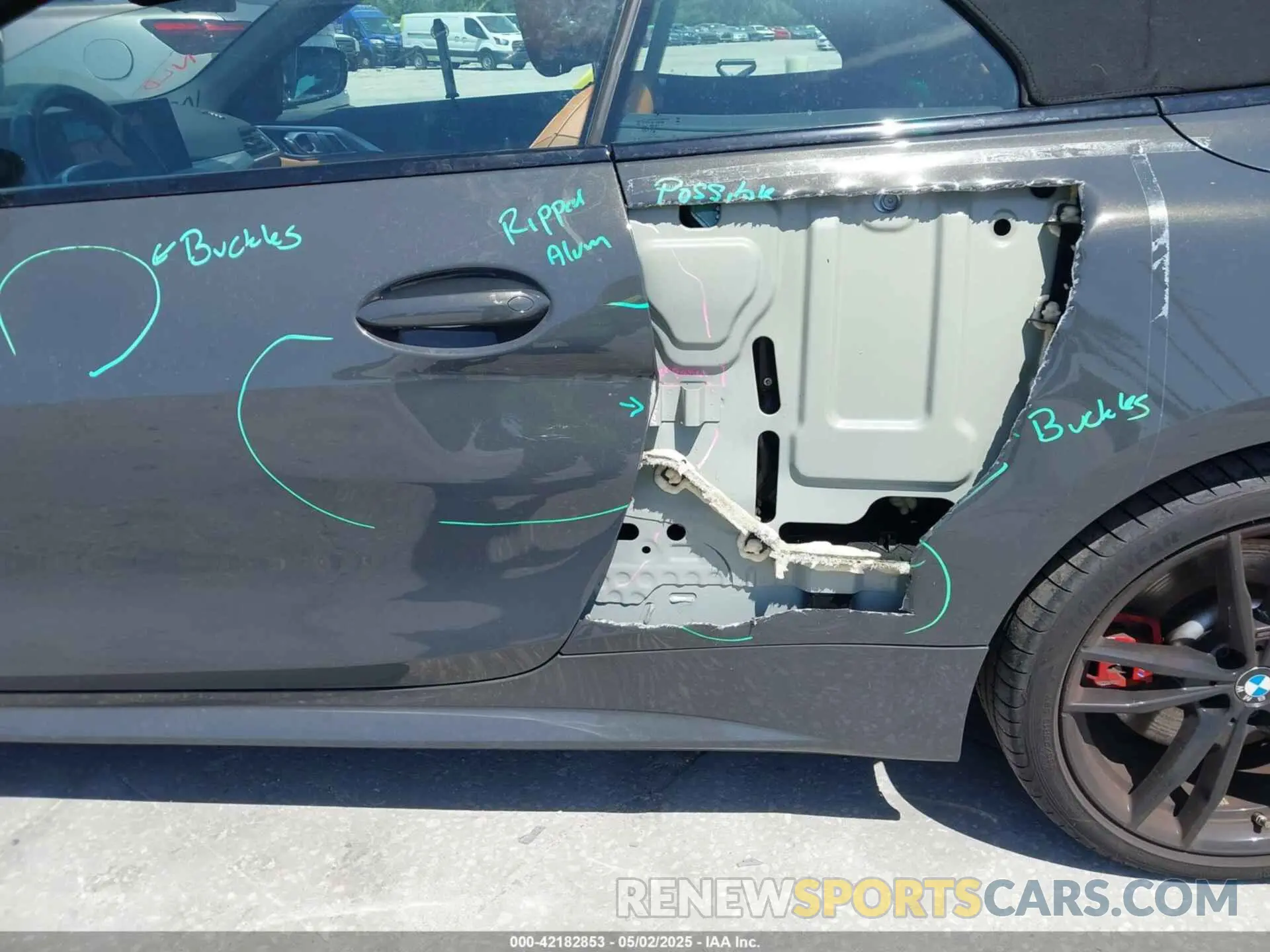 6 Photograph of a damaged car WBA43AT02RCR23583 BMW 4 SERIES 2024
