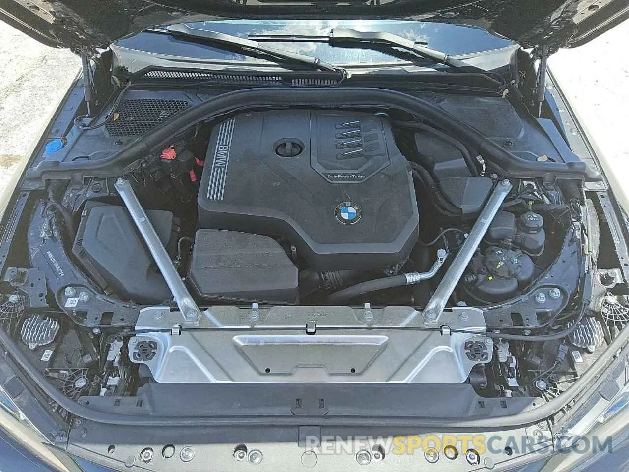 11 Фотография поврежденного автомобиля WBA43AT05RCR41799 BMW 4 SERIES 2024