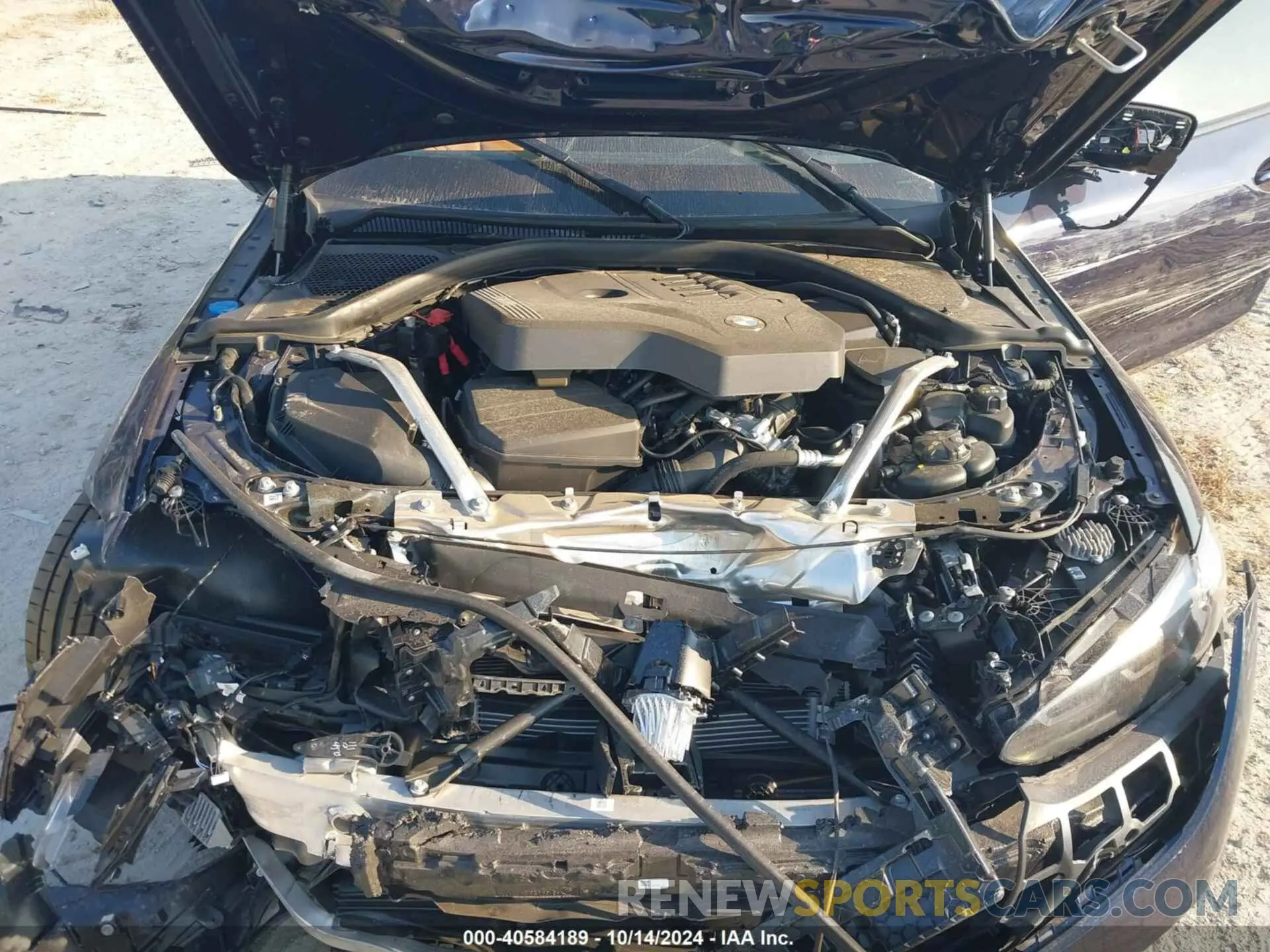 10 Фотография поврежденного автомобиля WBA43AT06RCN56719 BMW 4 SERIES 2024