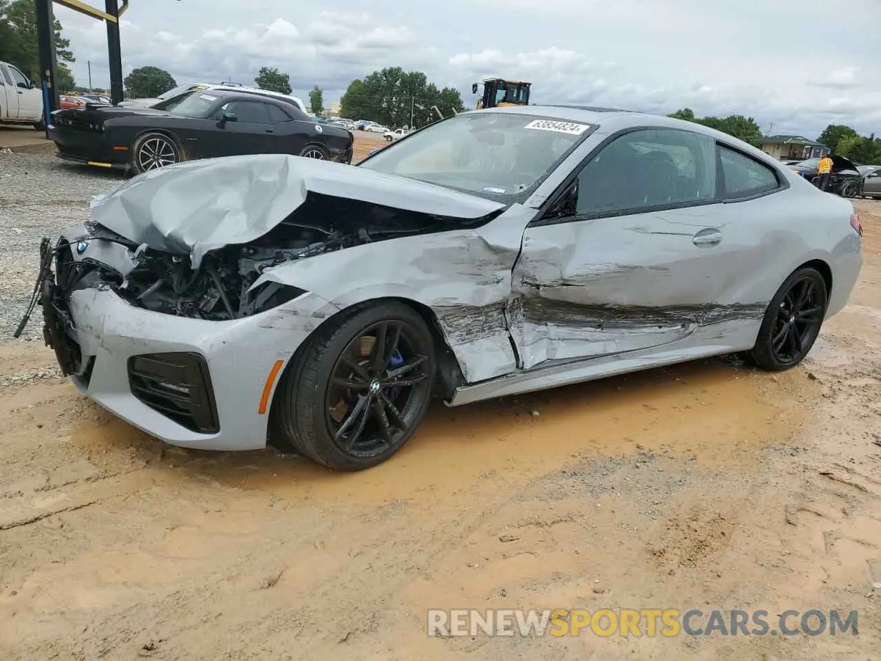 1 Photograph of a damaged car WBA53AP08RCN29407 BMW 4 SERIES 2024