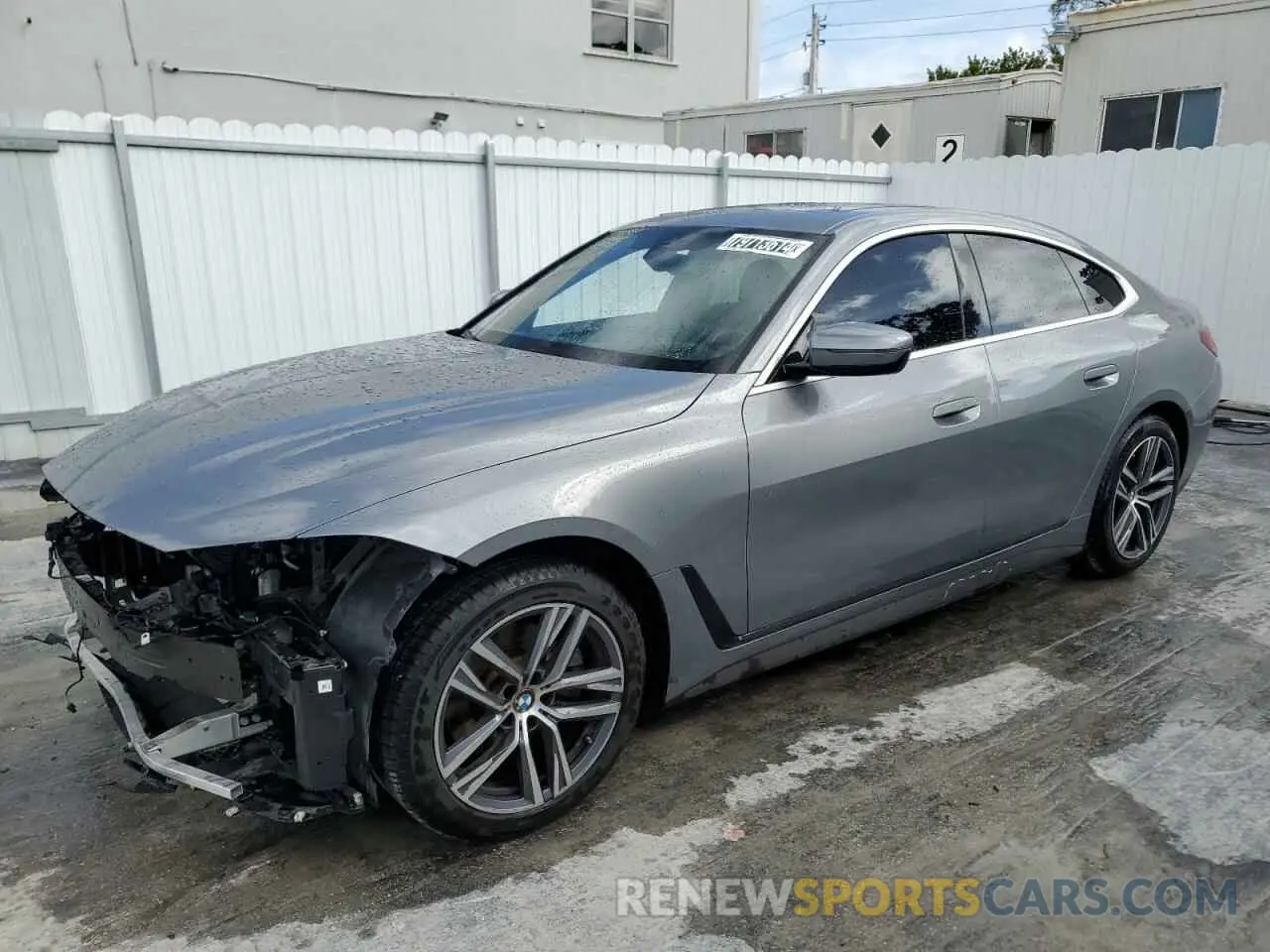 1 Photograph of a damaged car WBA63AV00RFR54092 BMW 4 SERIES 2024