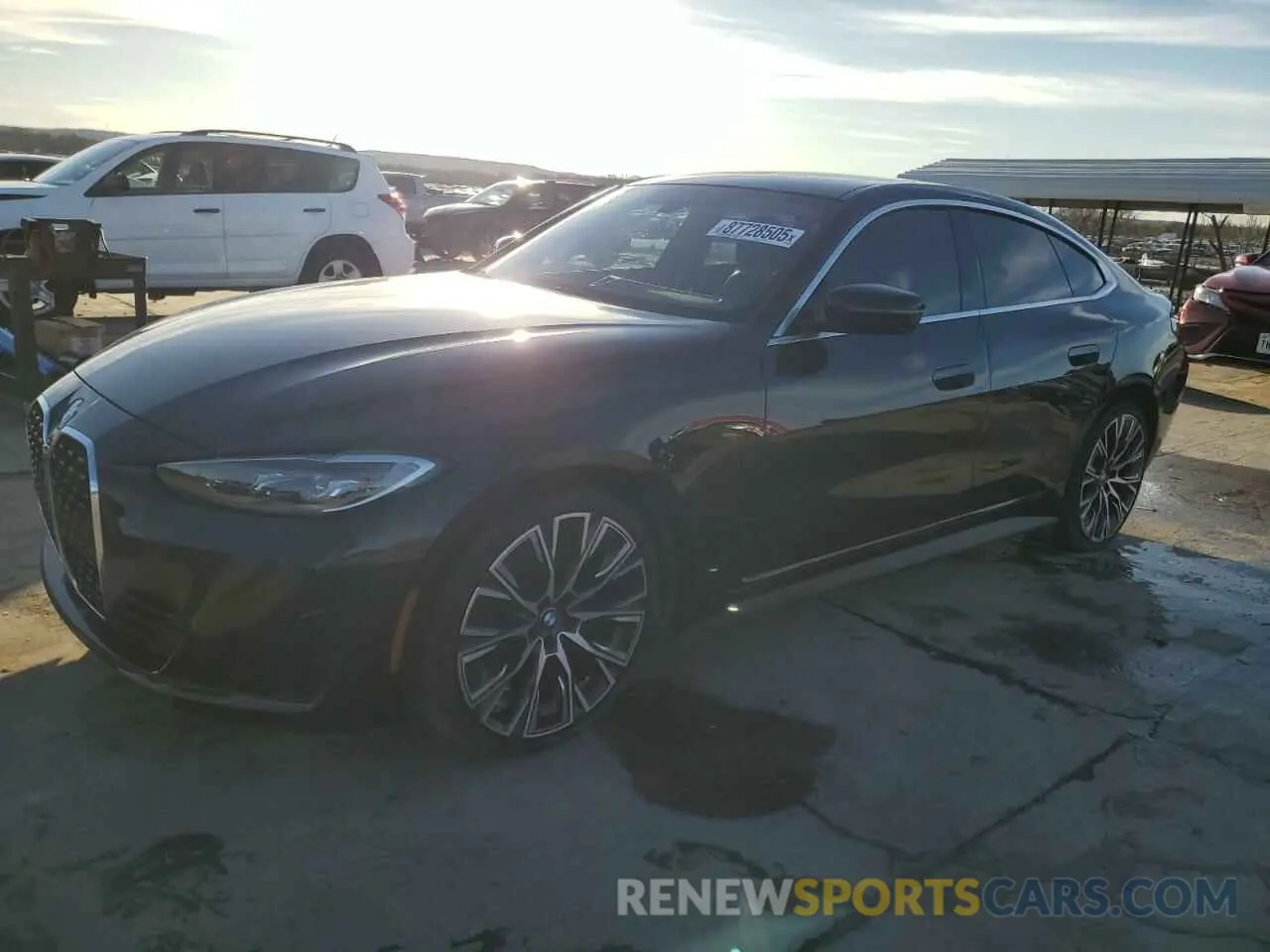 1 Фотография поврежденного автомобиля WBA63AV01RFP84678 BMW 4 SERIES 2024