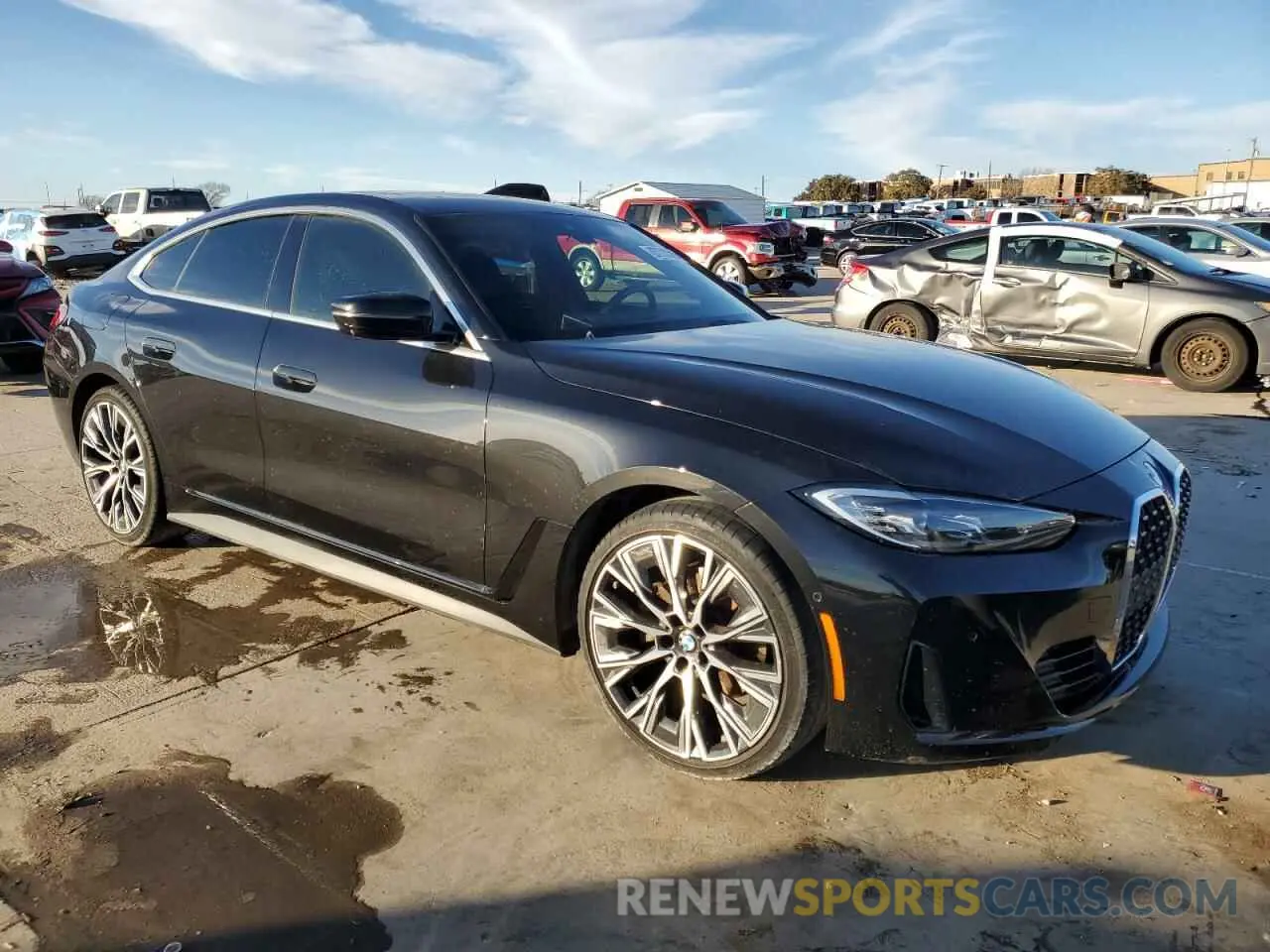 4 Фотография поврежденного автомобиля WBA63AV01RFP84678 BMW 4 SERIES 2024