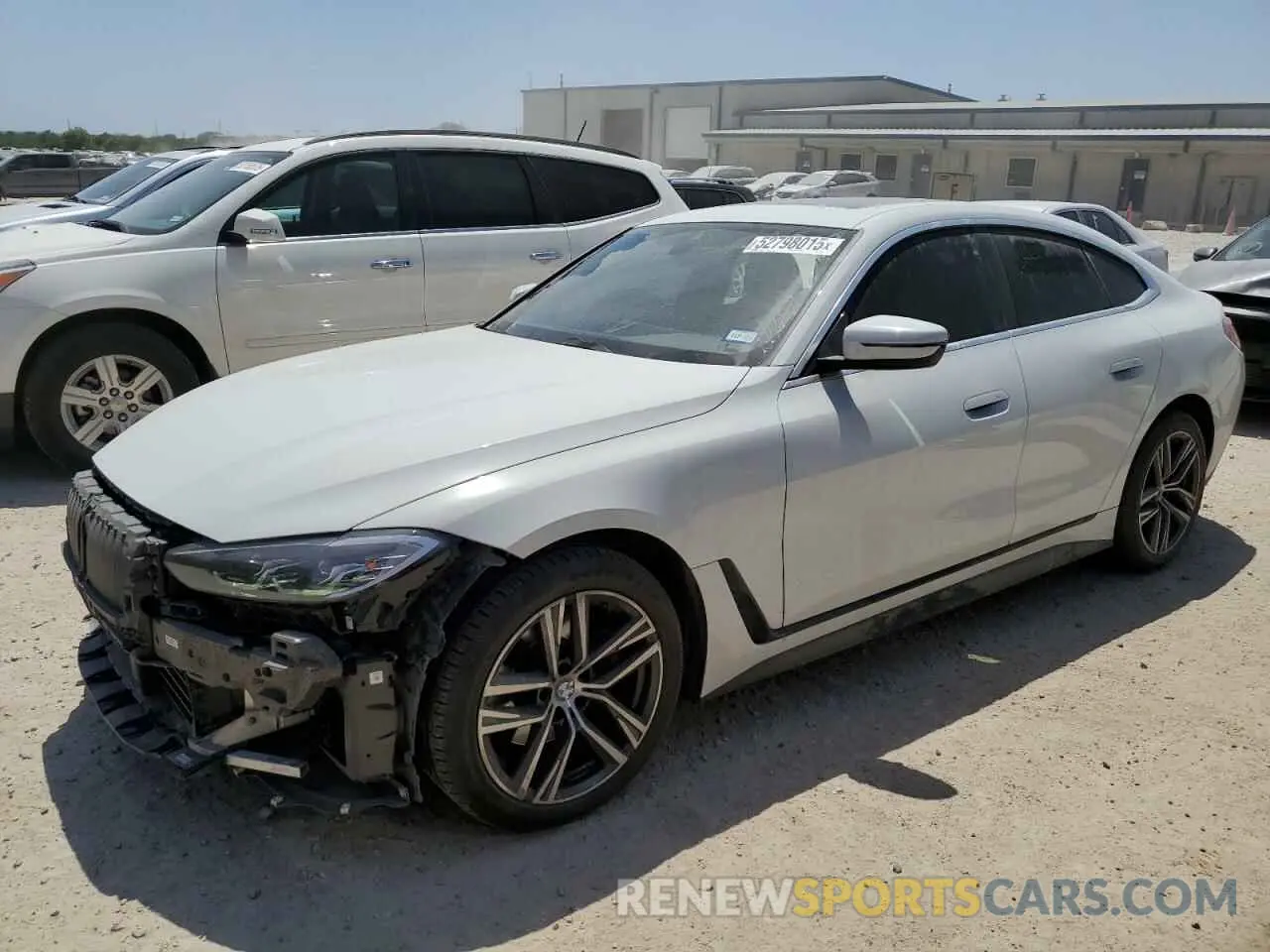 1 Photograph of a damaged car WBA63AV09RFR61736 BMW 4 SERIES 2024