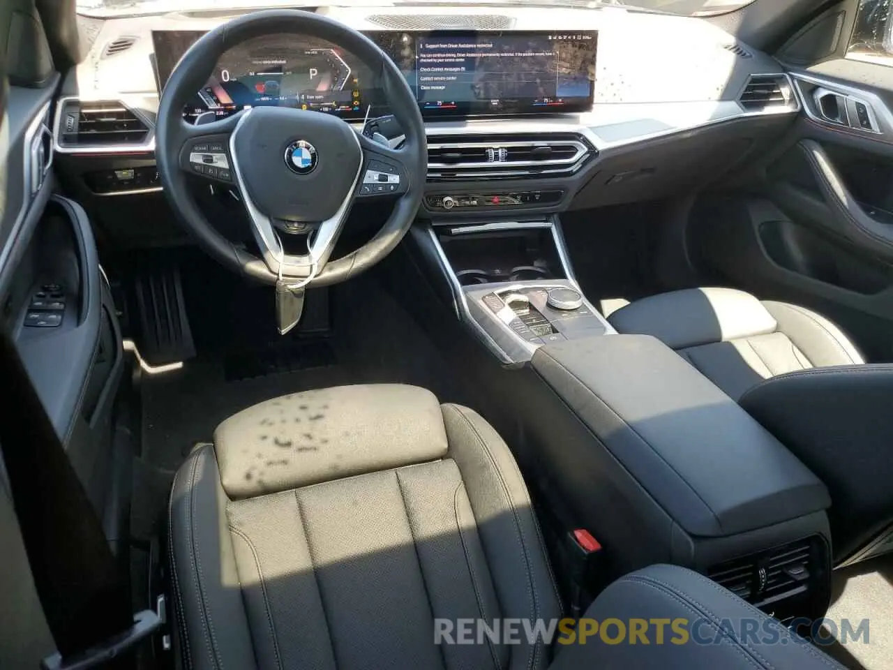 8 Фотография поврежденного автомобиля WBA63AV09RFT28816 BMW 4 SERIES 2024