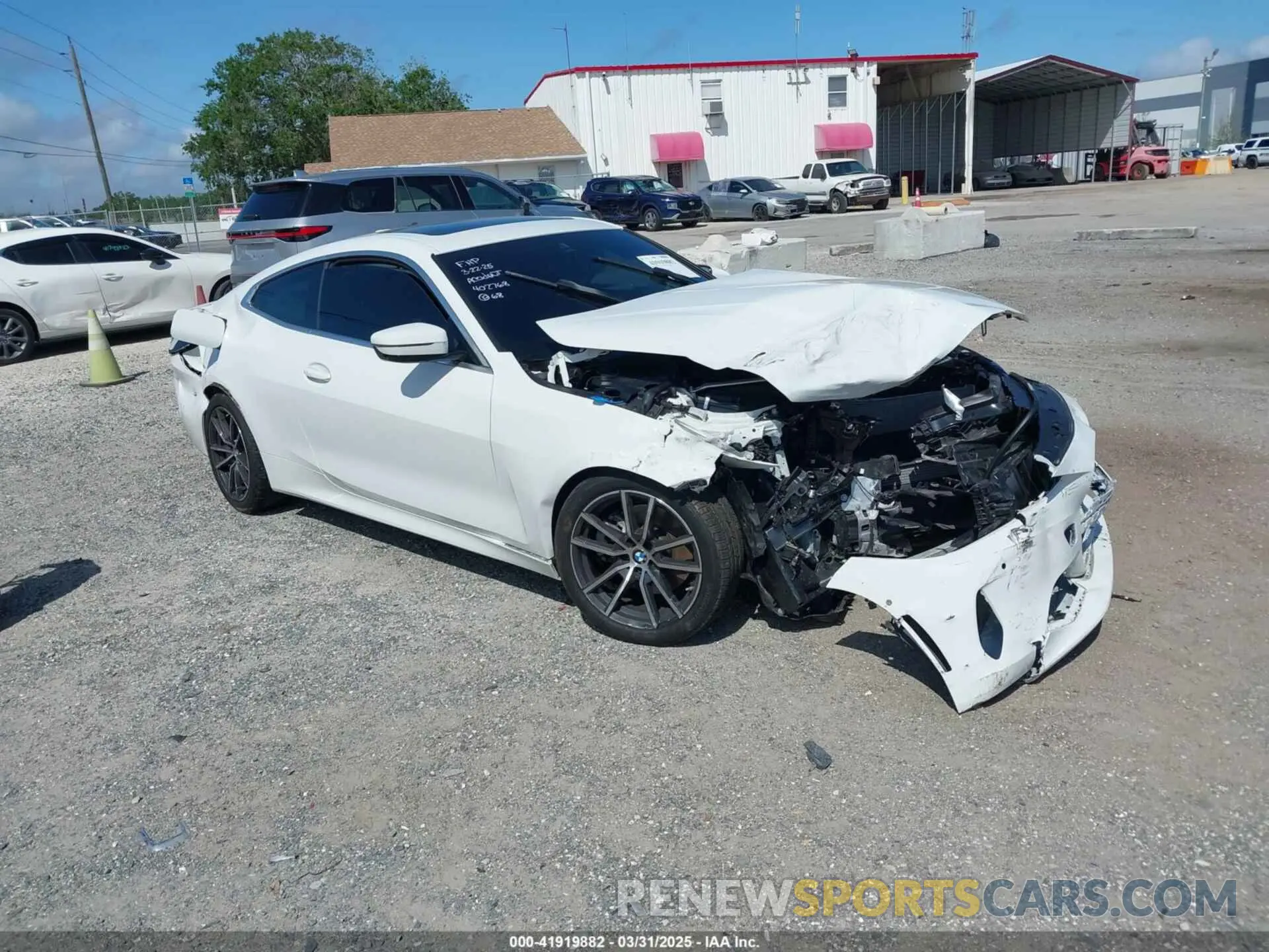1 Photograph of a damaged car WBA73AP04RCN66897 BMW 4 SERIES 2024