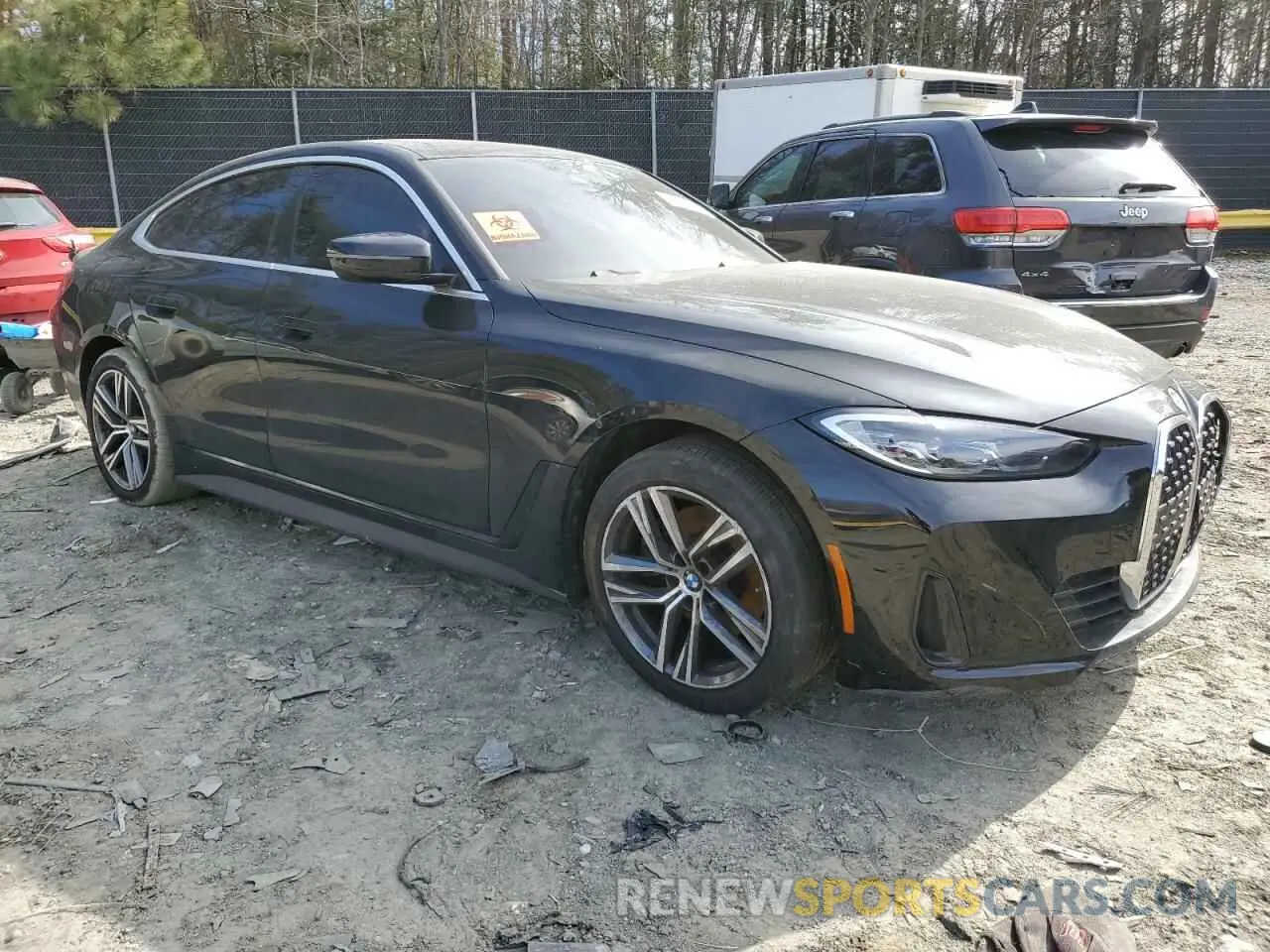 4 Photograph of a damaged car WBA73AV01RFP69182 BMW 4 SERIES 2024
