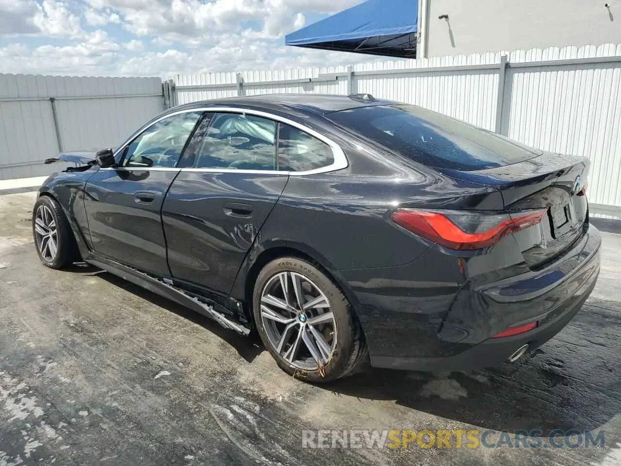 2 Photograph of a damaged car WBA23FB07SFT88521 BMW 4 SERIES 2025