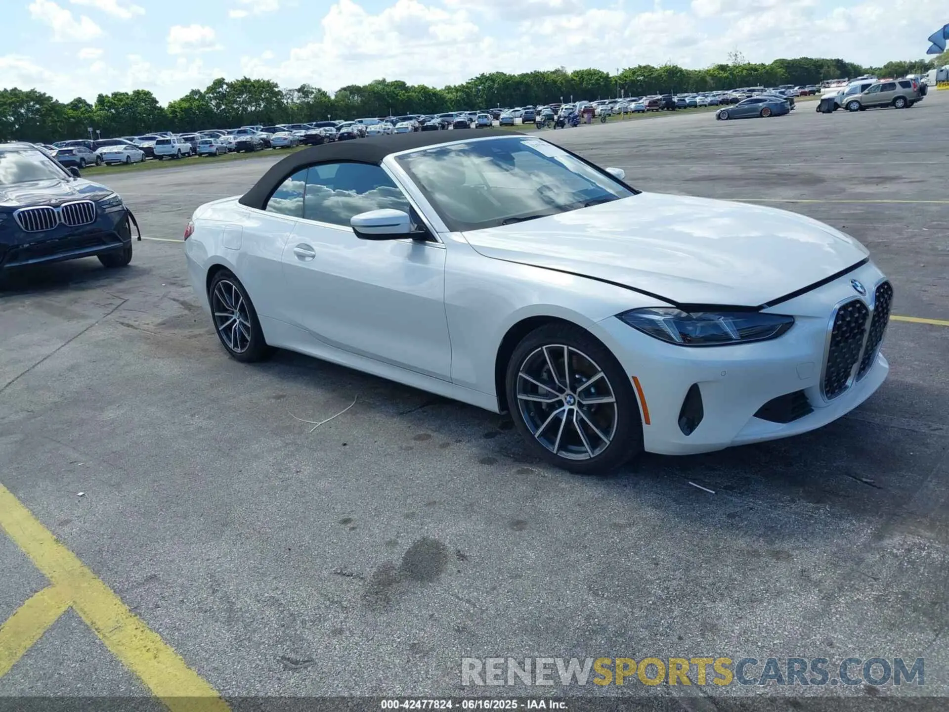 1 Photograph of a damaged car WBA33DB05SCU55191 BMW 4 SERIES 2025