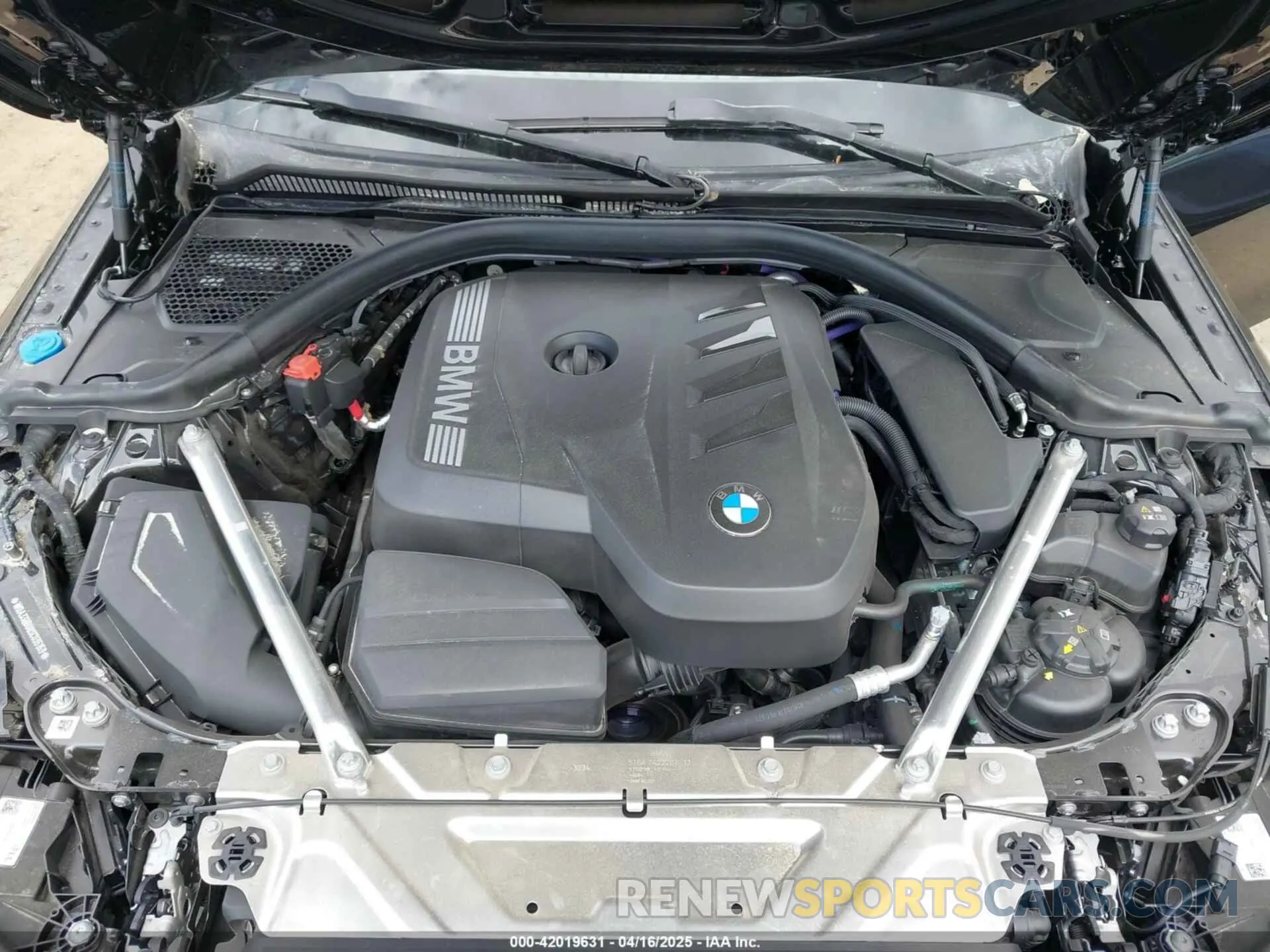 10 Photograph of a damaged car WBA33DB08SCU35159 BMW 4 SERIES 2025