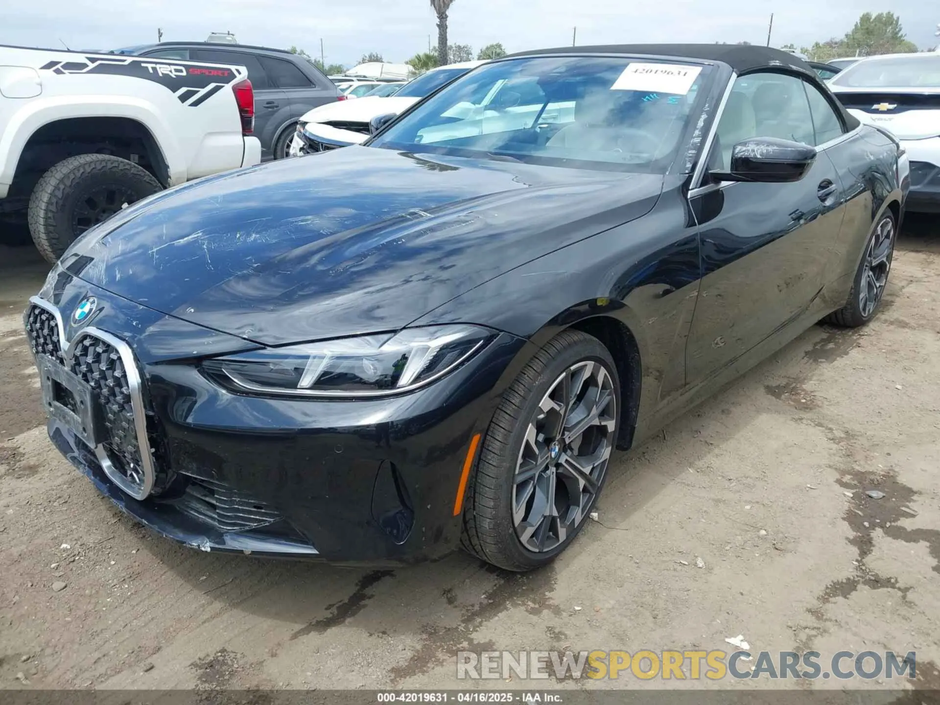 2 Photograph of a damaged car WBA33DB08SCU35159 BMW 4 SERIES 2025