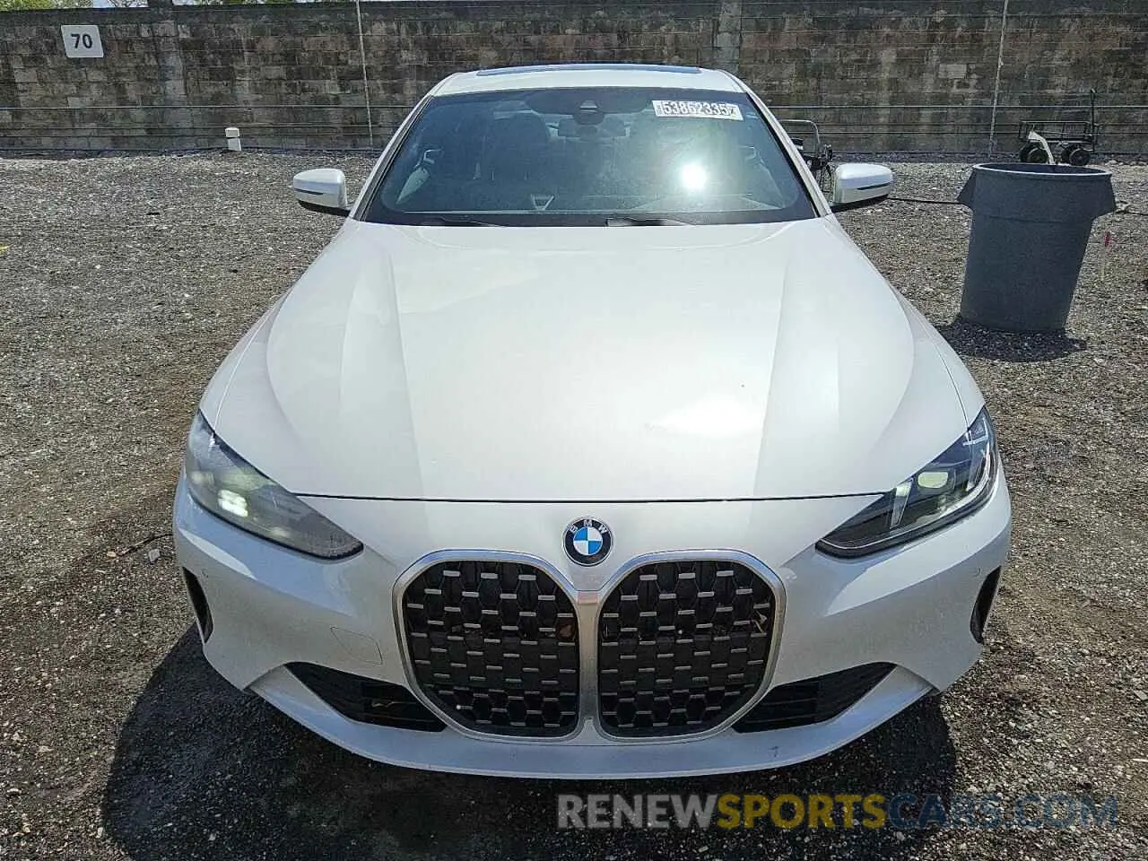 5 Фотография поврежденного автомобиля WBA43DA01SCT01356 BMW 4 SERIES 2025