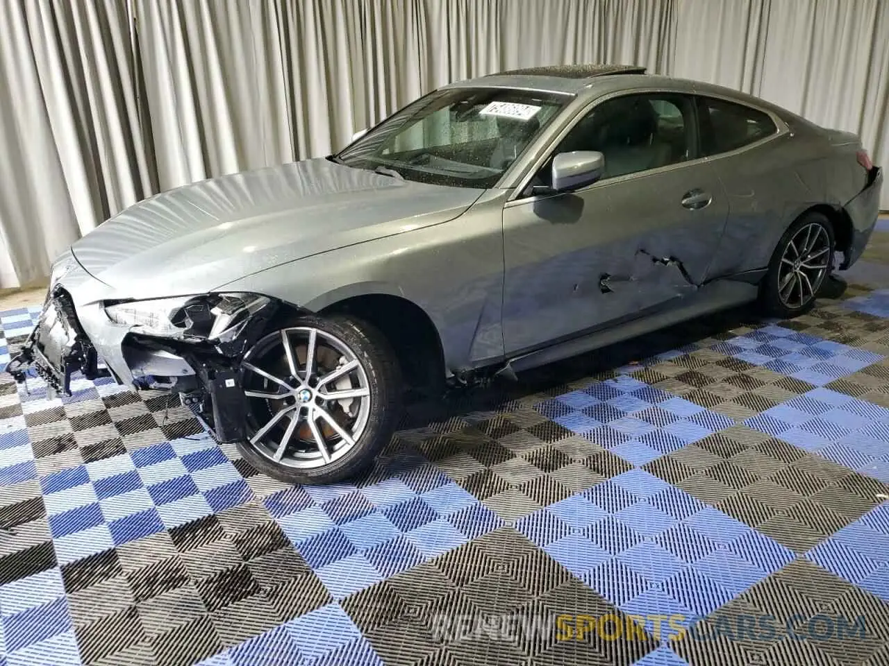 1 Photograph of a damaged car WBA63DA06SCS90654 BMW 4 SERIES 2025