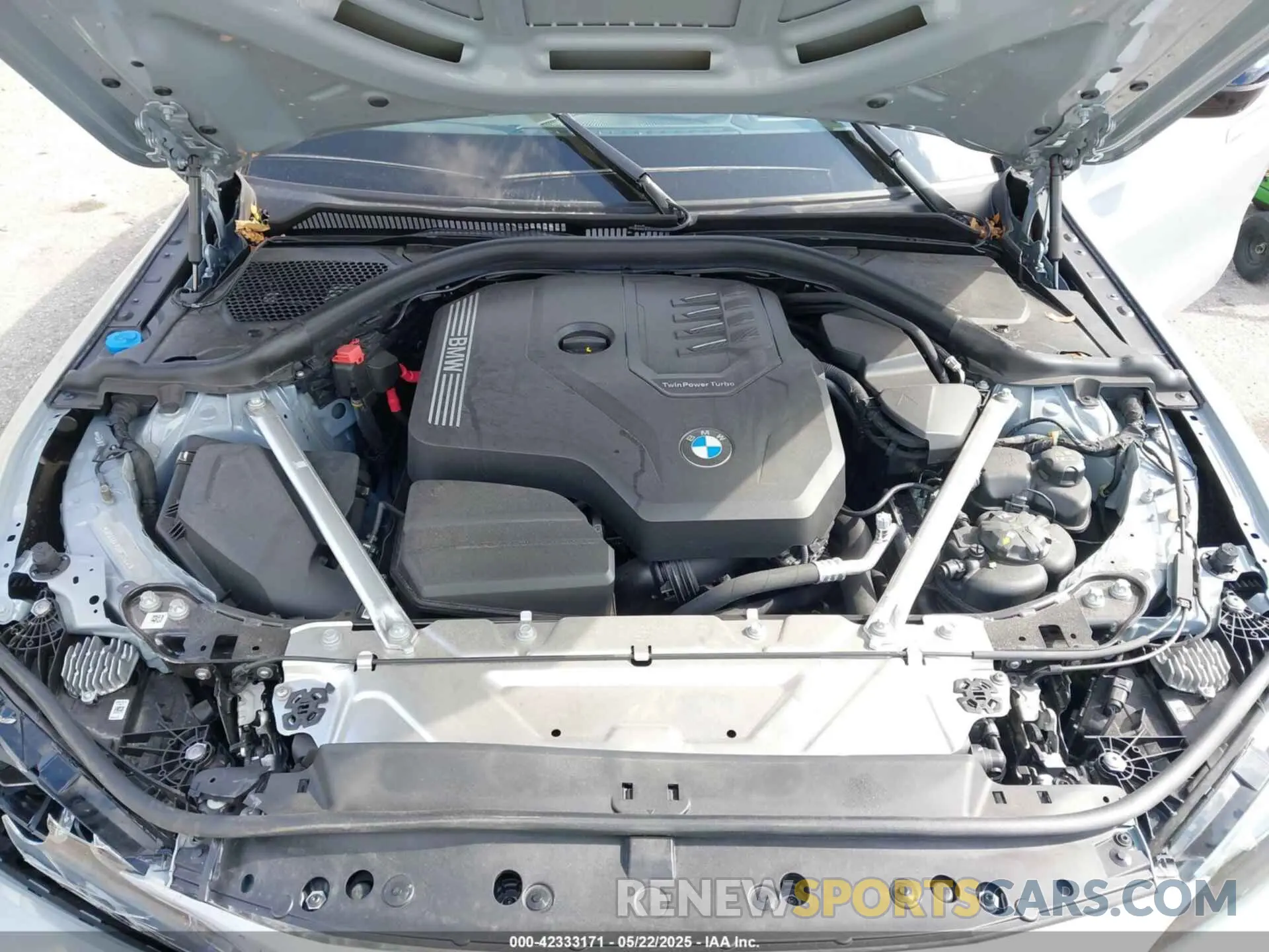 10 Фотография поврежденного автомобиля WBA63AV00RFS05812 BMW 4 SERIES GRAN COUPE 2024