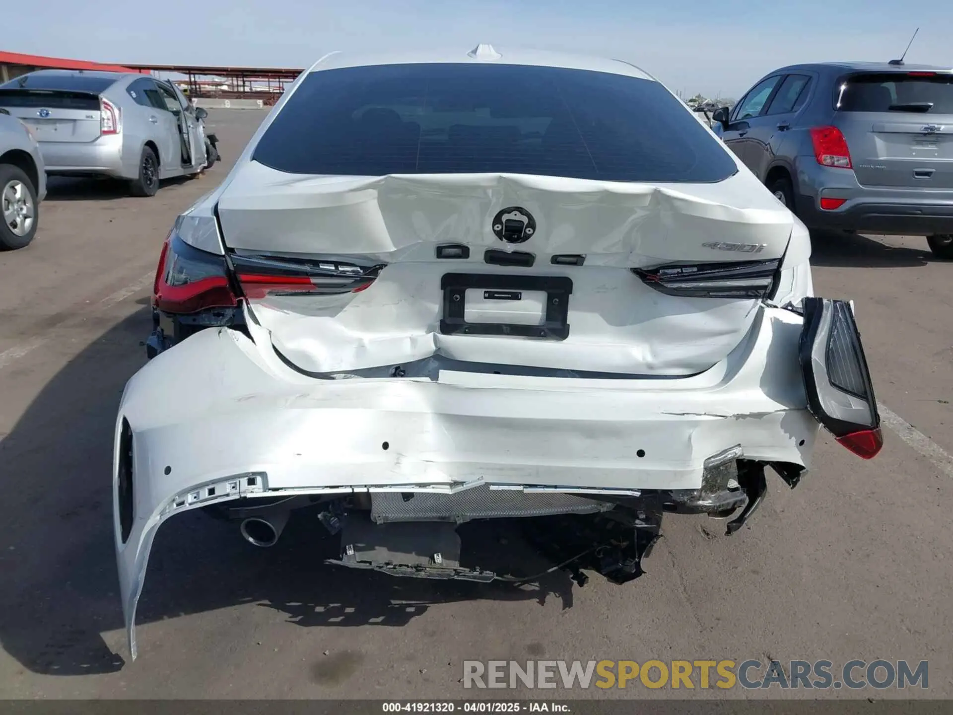 15 Photograph of a damaged car WBA63AV06RFR42142 BMW 4 SERIES GRAN COUPE 2024