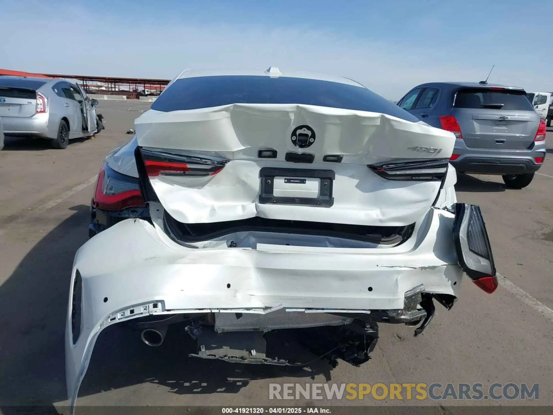 6 Photograph of a damaged car WBA63AV06RFR42142 BMW 4 SERIES GRAN COUPE 2024