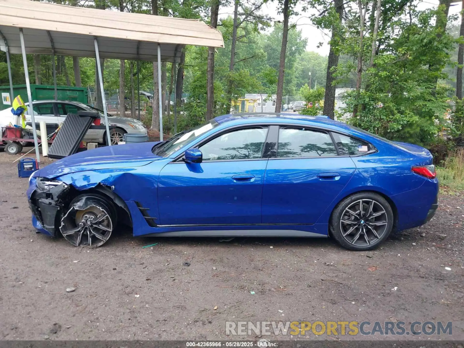 14 Photograph of a damaged car WBA73AV07RFR14399 BMW 4 SERIES GRAN COUPE 2024