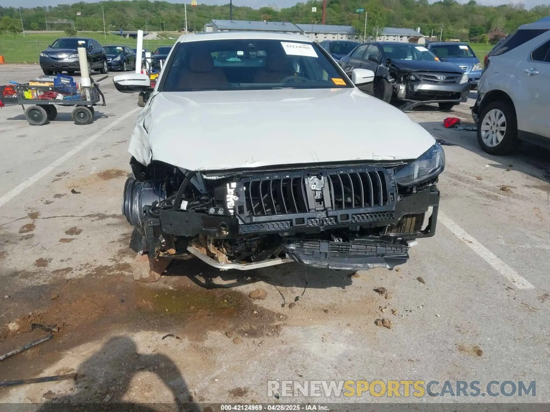 6 Photograph of a damaged car WBA33FB08SFU74697 BMW 4 SERIES GRAN COUPE 2025