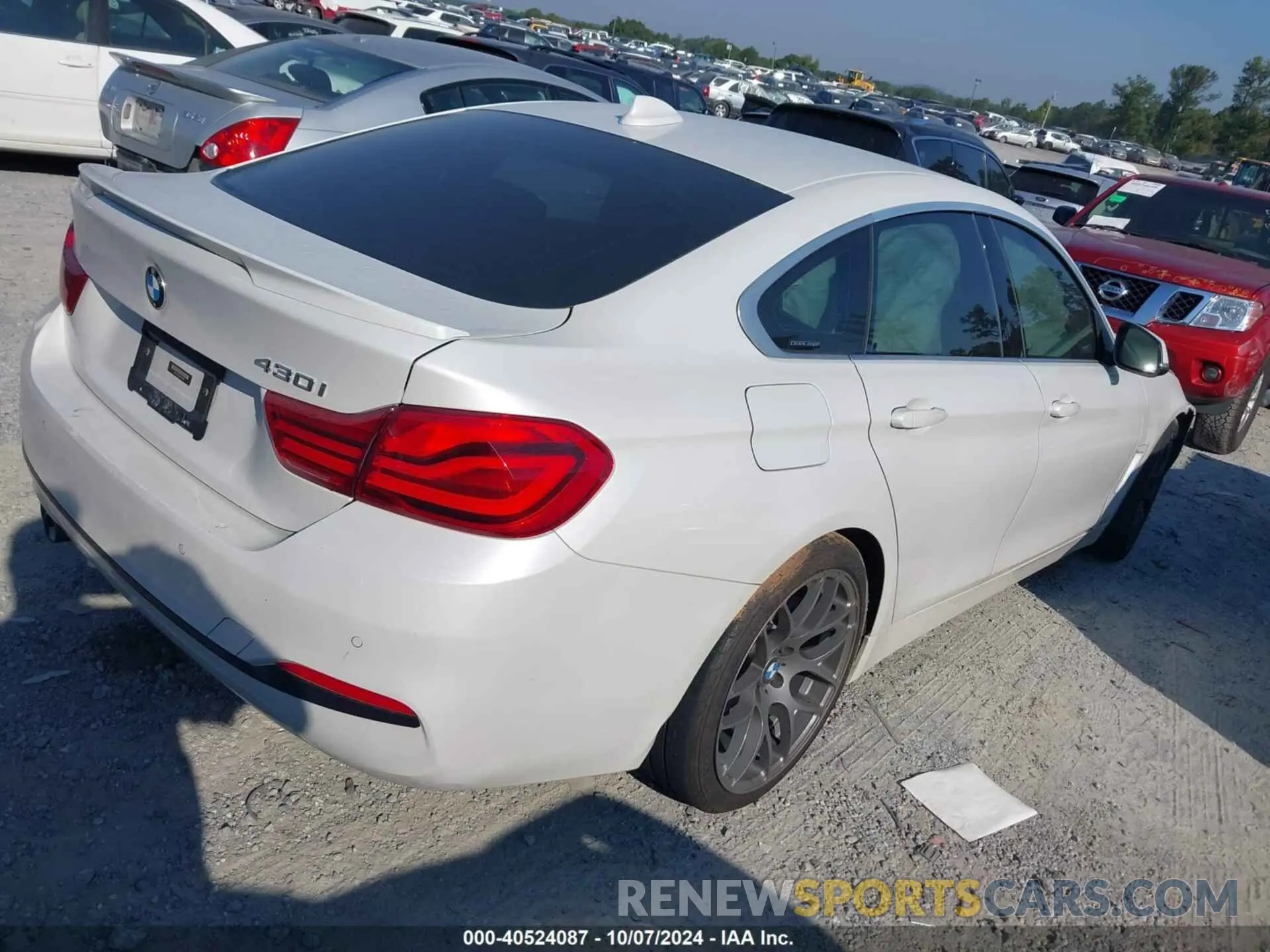 4 Фотография поврежденного автомобиля WBA4J1C51KBM13349 BMW 430I 2019
