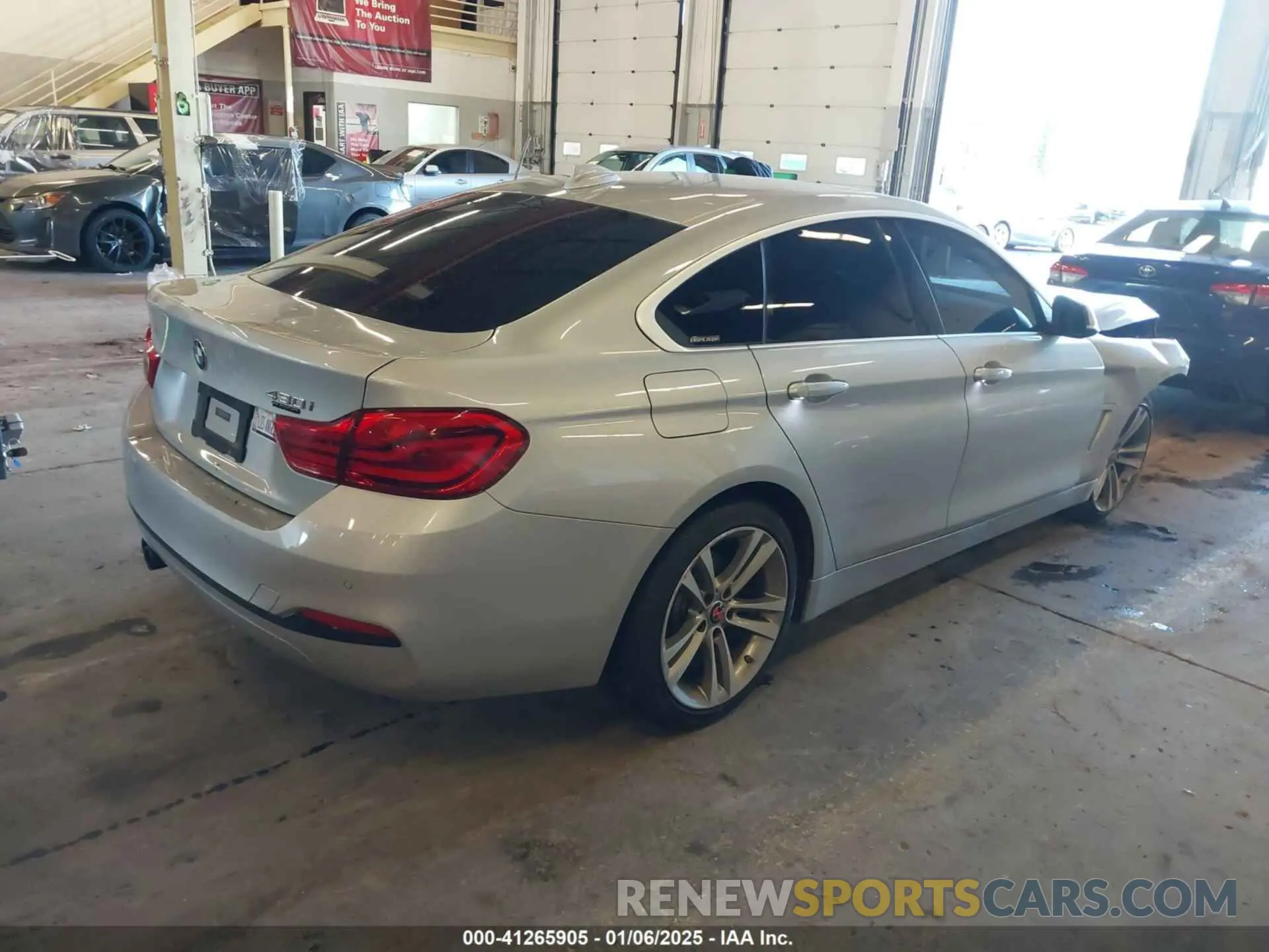 4 Photograph of a damaged car WBA4J1C57KBM12013 BMW 430I 2019