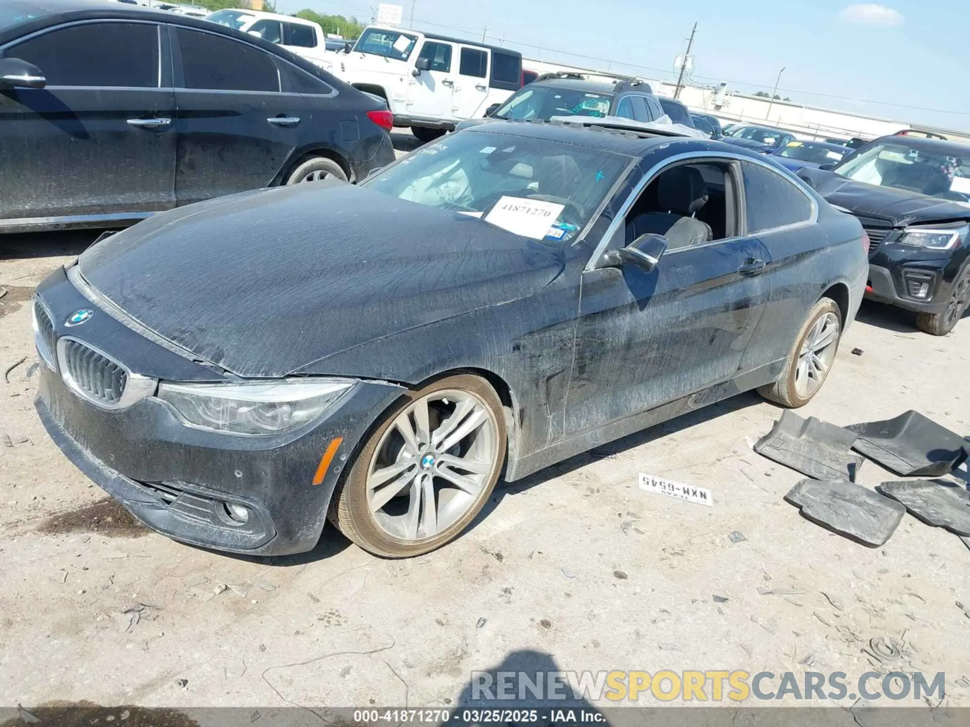 2 Photograph of a damaged car WBA4W3C51KAG91397 BMW 430I 2019