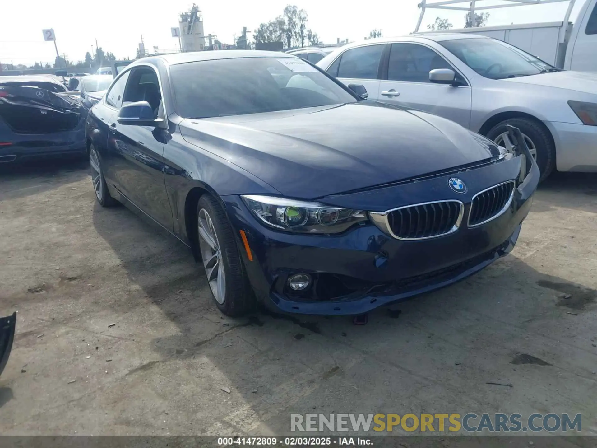 1 Фотография поврежденного автомобиля WBA4W3C52KAF92233 BMW 430I 2019