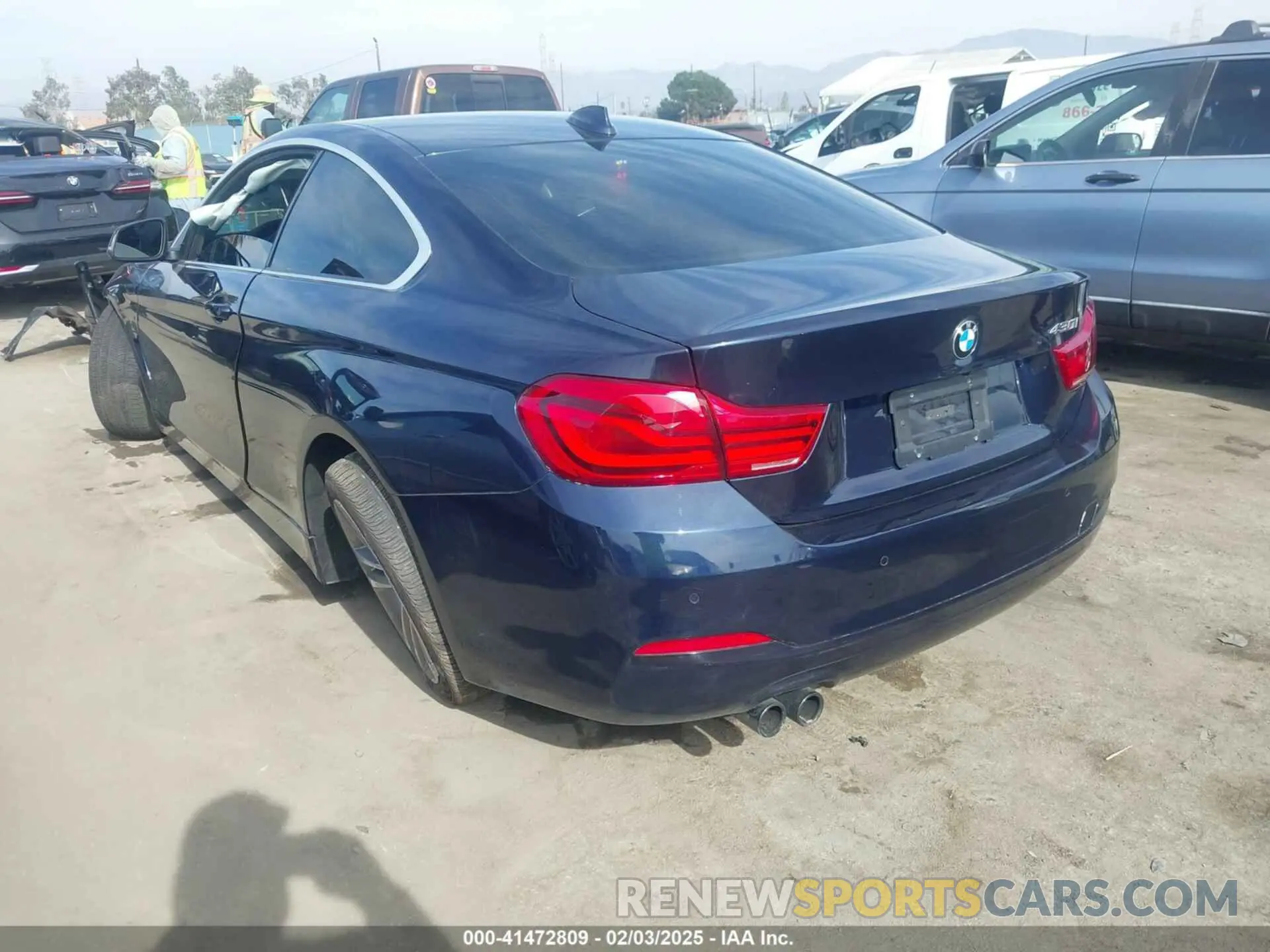 3 Фотография поврежденного автомобиля WBA4W3C52KAF92233 BMW 430I 2019