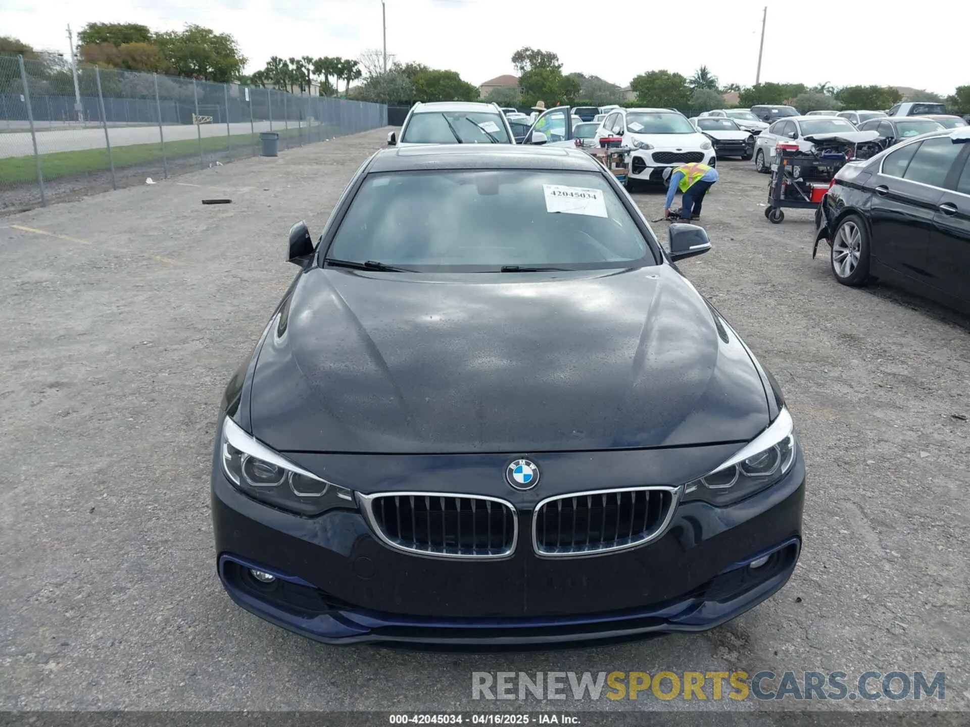 6 Photograph of a damaged car WBA4W3C59KAF92150 BMW 430I 2019