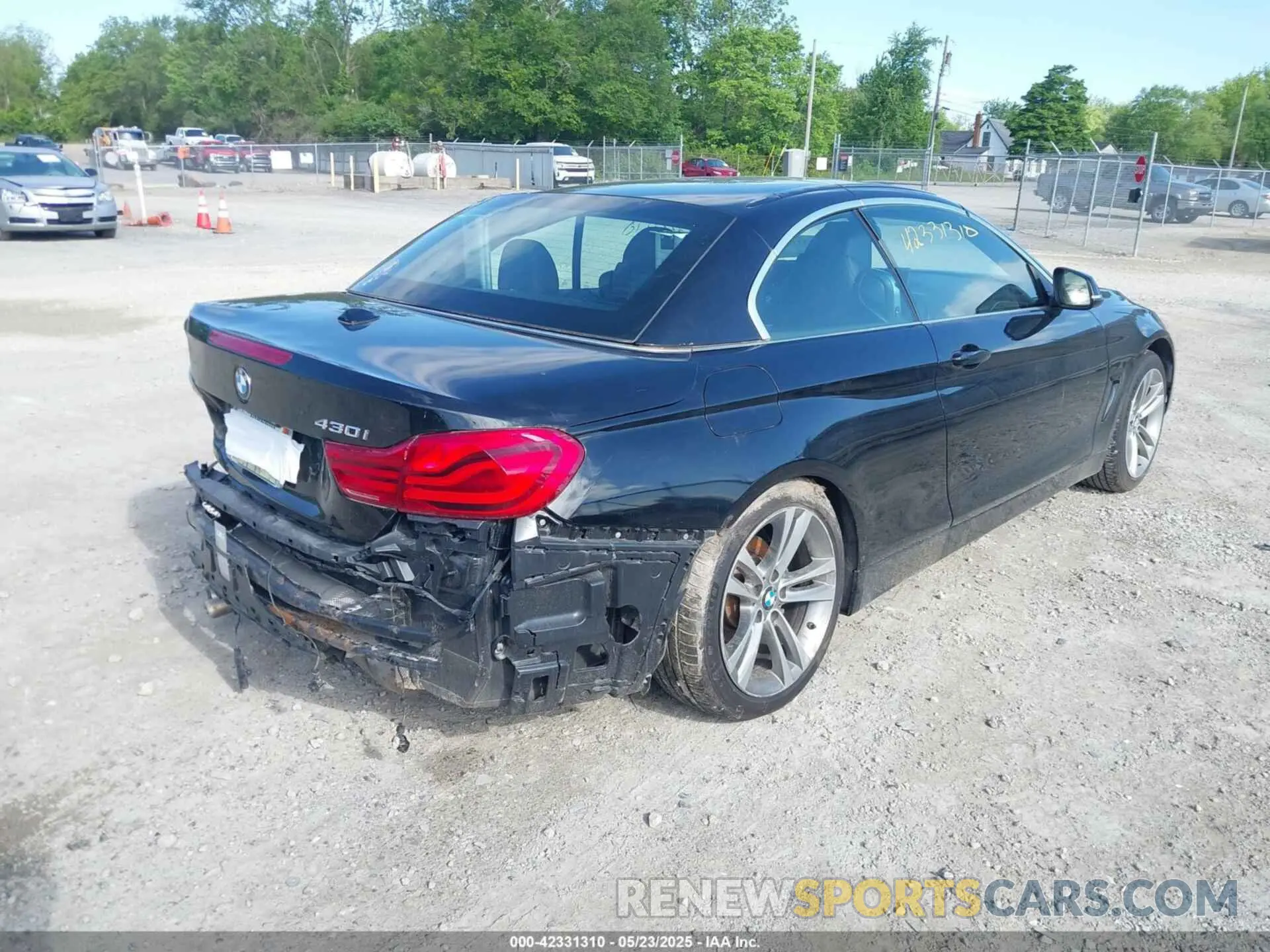 4 Фотография поврежденного автомобиля WBA4Z1C54KEE44718 BMW 430I 2019