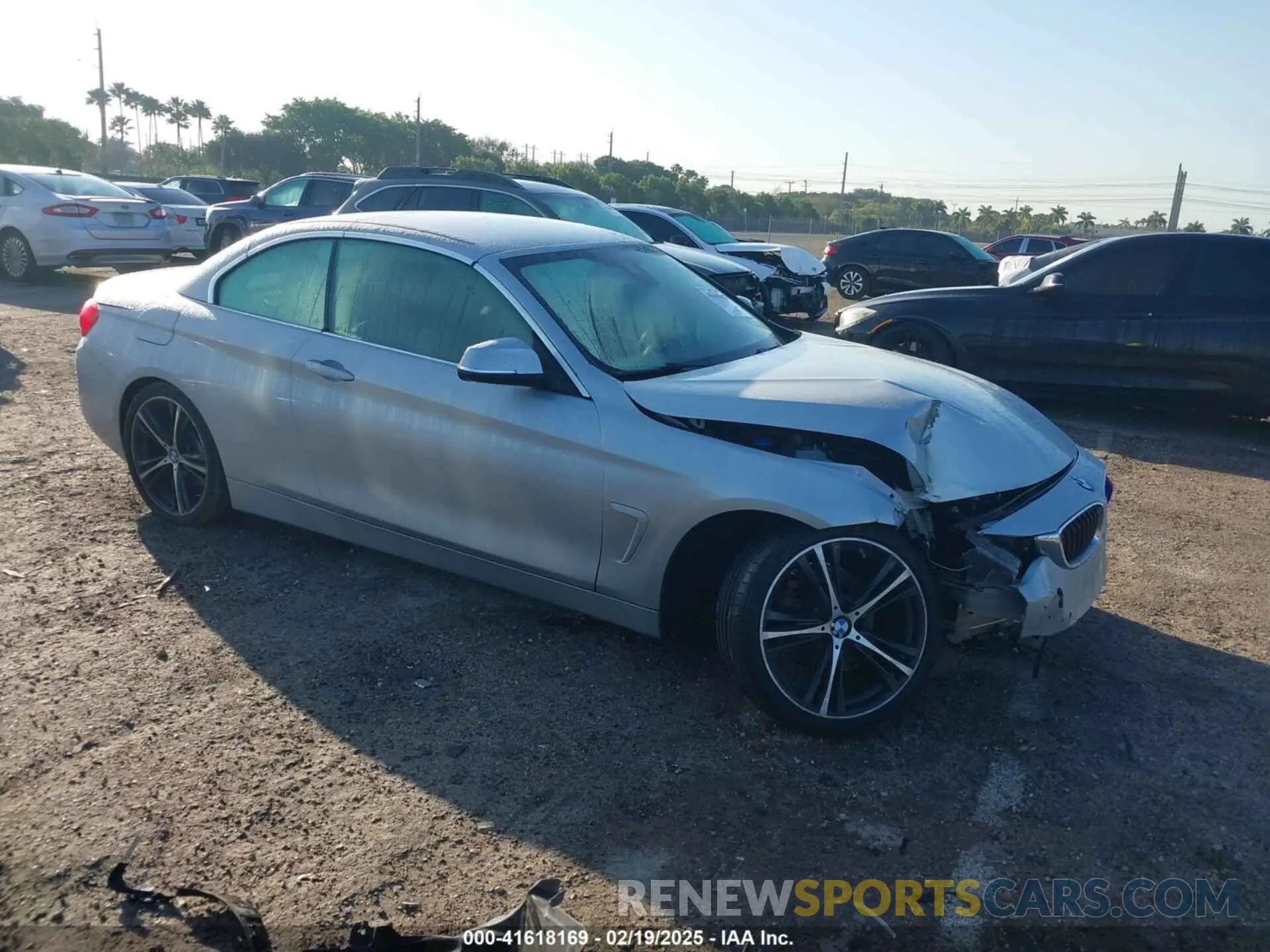 1 Photograph of a damaged car WBA4Z1C57KEE44535 BMW 430I 2019