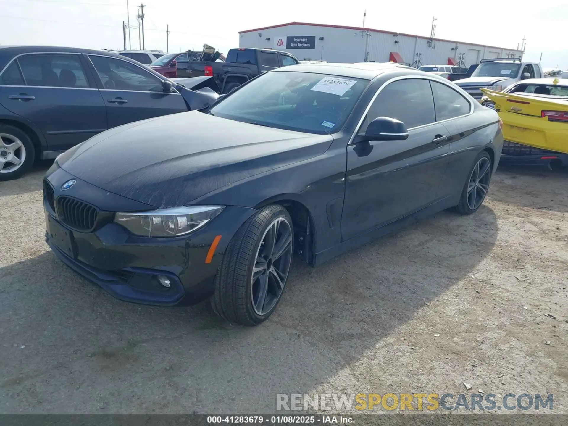 2 Photograph of a damaged car WBA4W3C00LAG91526 BMW 430I 2020