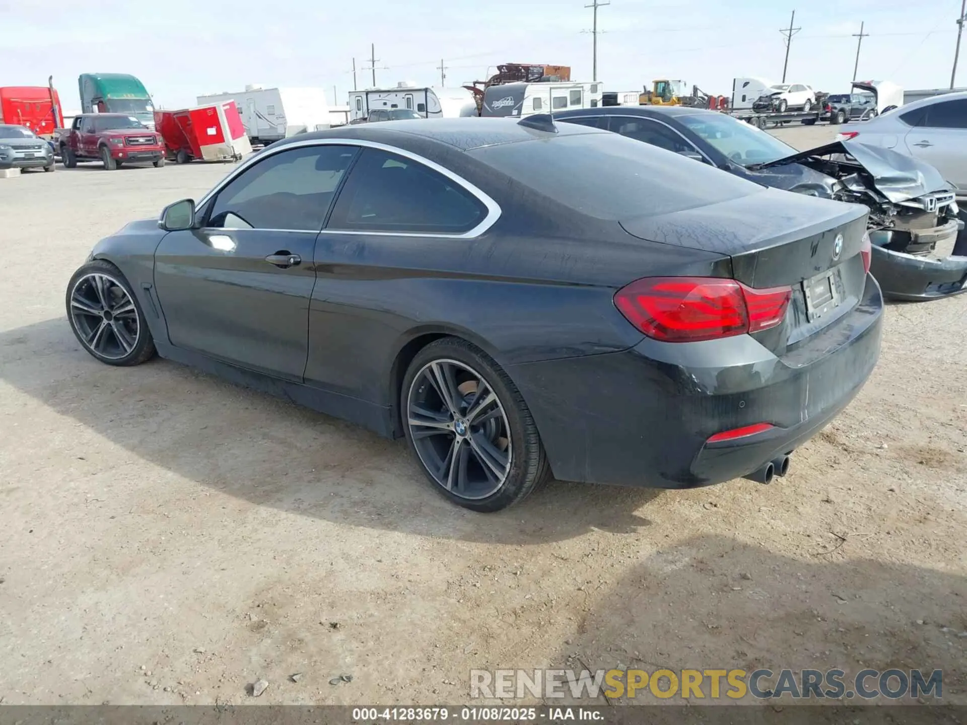 3 Photograph of a damaged car WBA4W3C00LAG91526 BMW 430I 2020