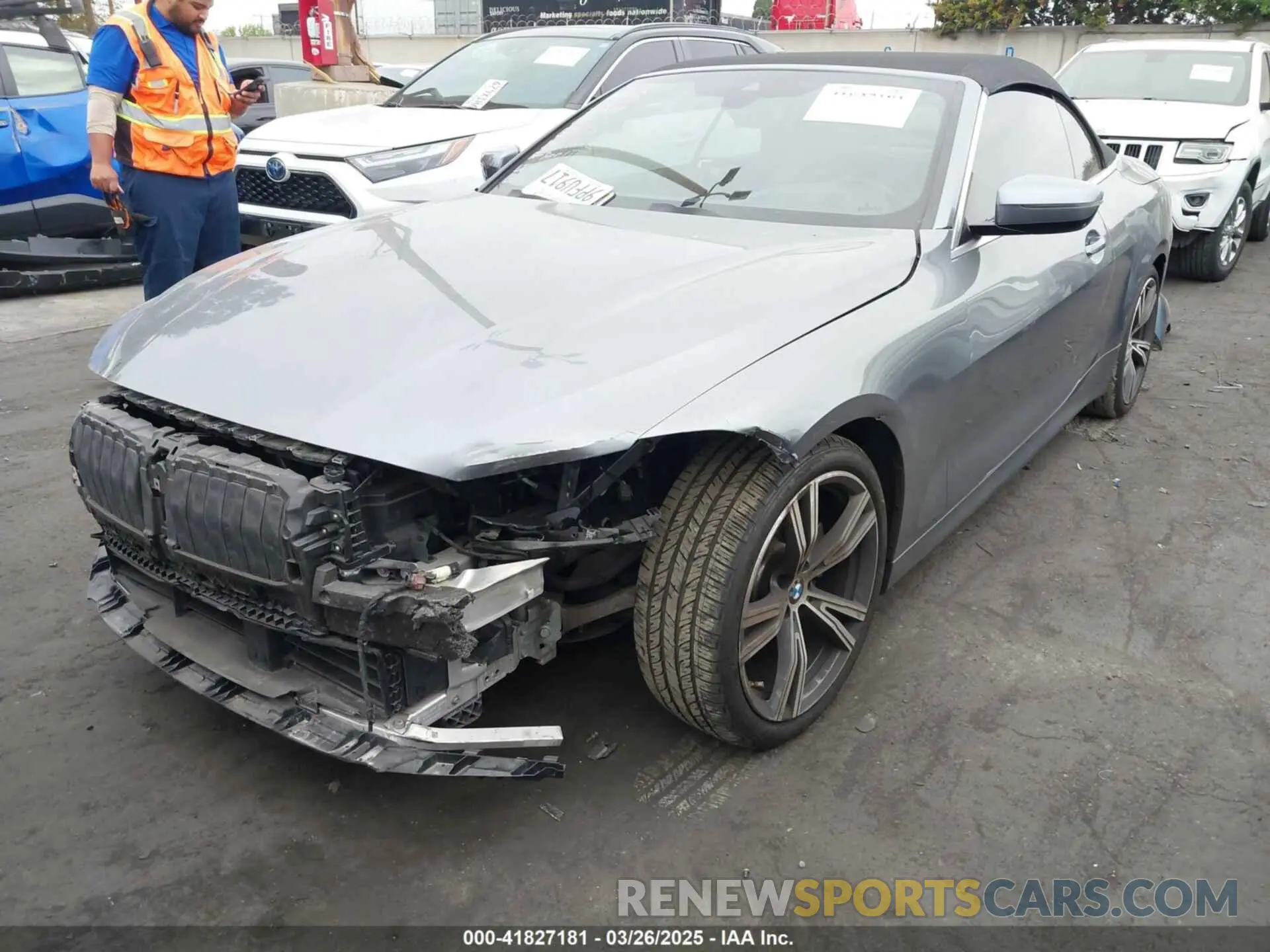 2 Photograph of a damaged car WBA23AT08MCH12990 BMW 430I 2021