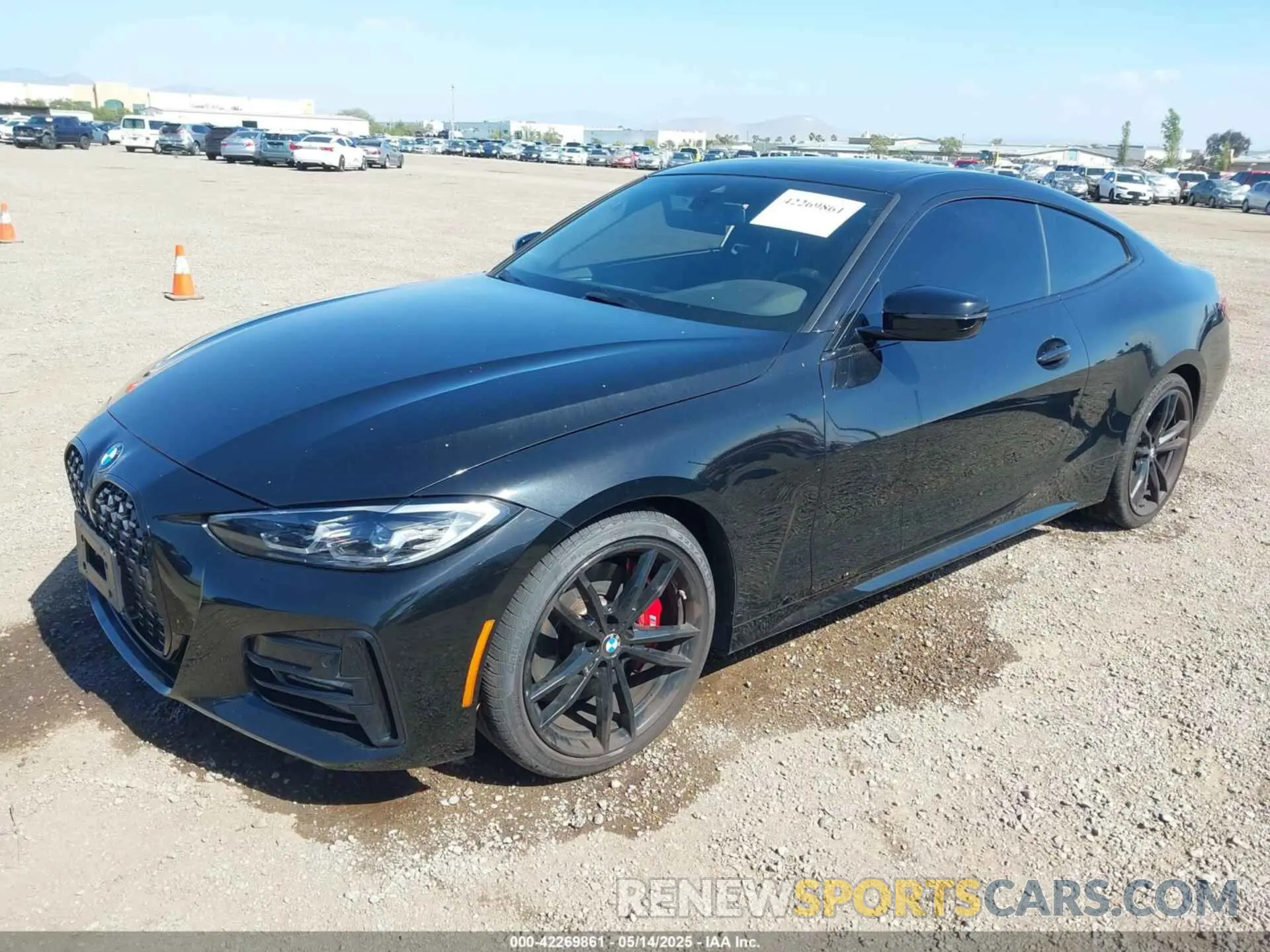 2 Photograph of a damaged car WBA73AP01MCG12892 BMW 430I 2021