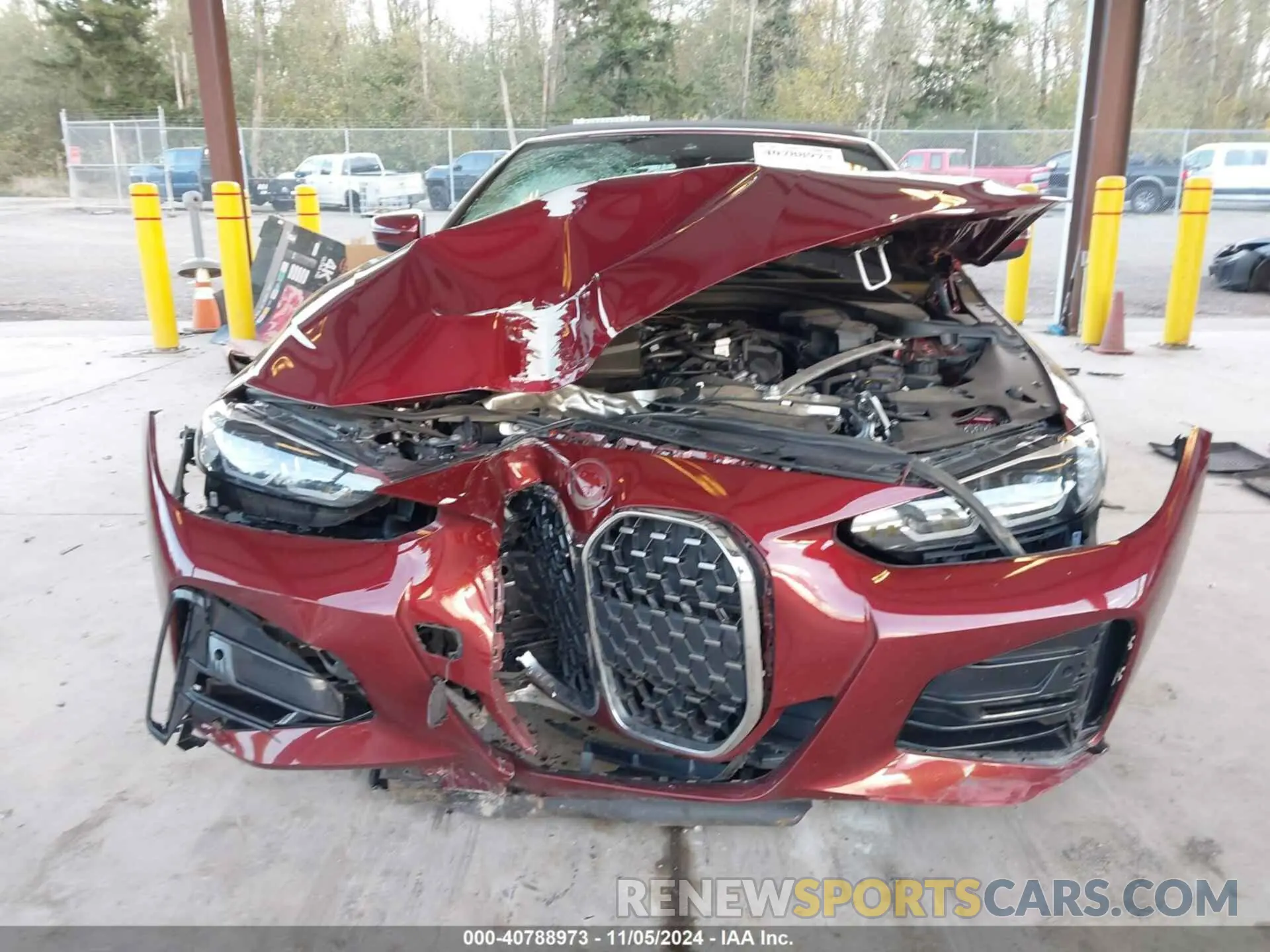 6 Photograph of a damaged car WBA43AT07NCH63049 BMW 430I 2022