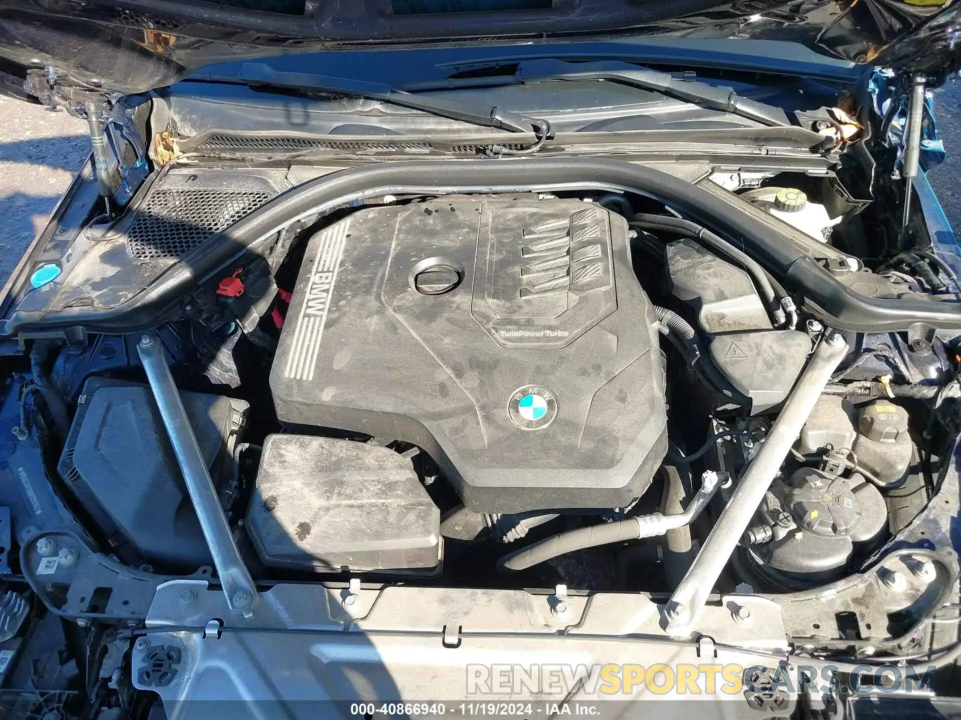 10 Photograph of a damaged car WBA53AP08NCK99152 BMW 430I 2022