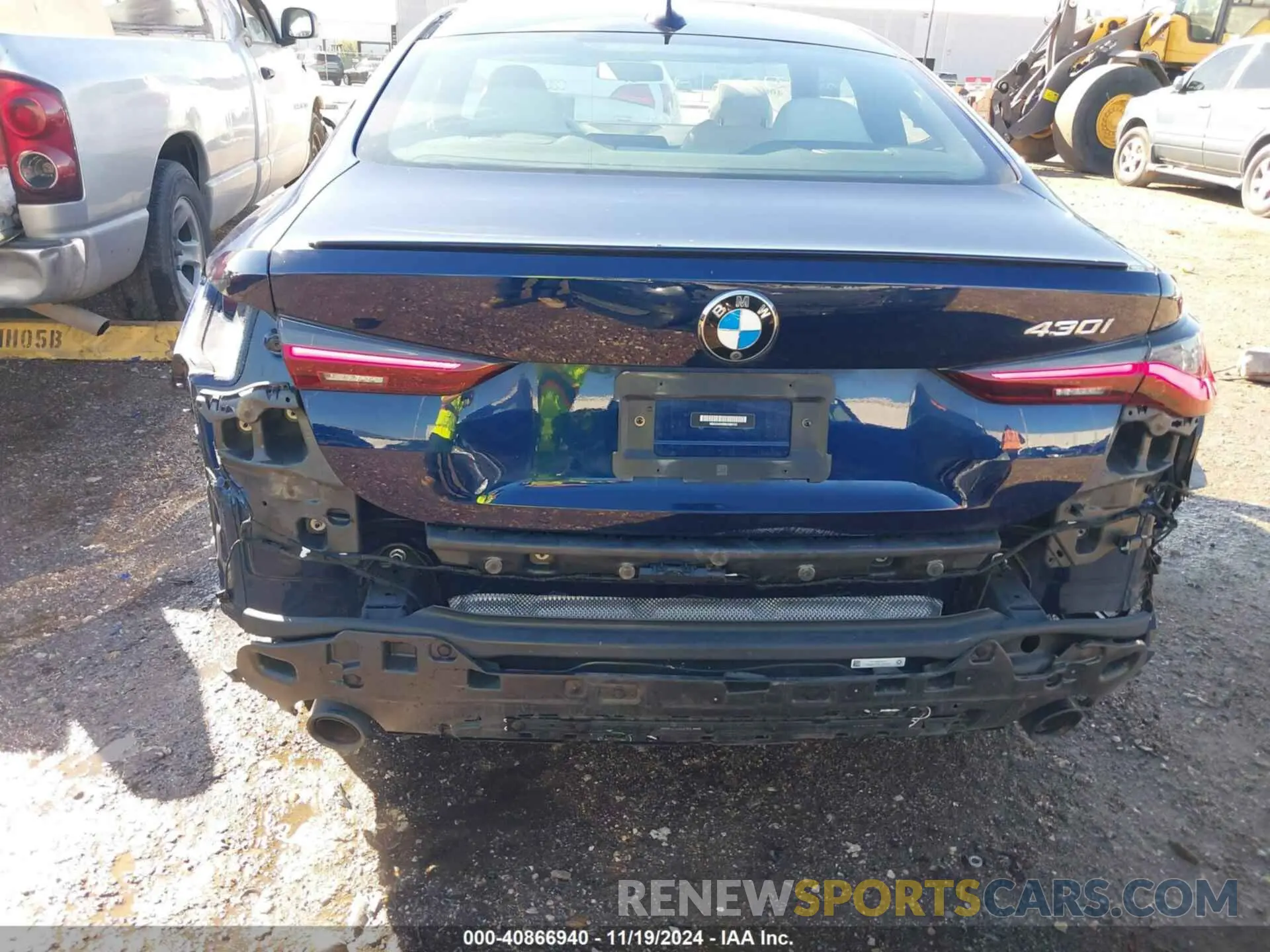20 Photograph of a damaged car WBA53AP08NCK99152 BMW 430I 2022