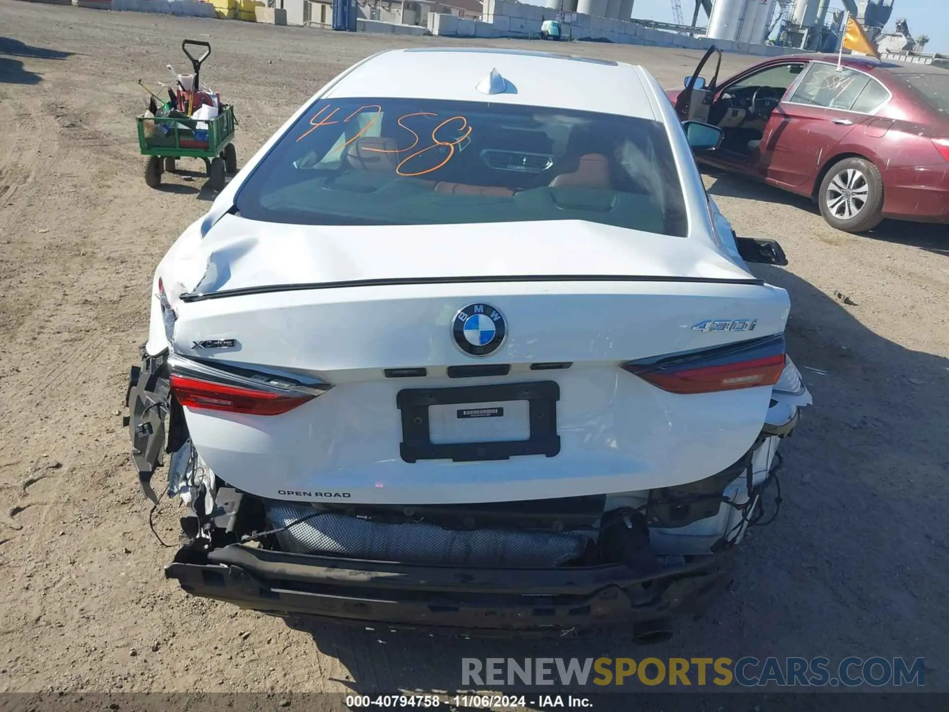 16 Photograph of a damaged car WBA73AP03PCL39097 BMW 430I 2023