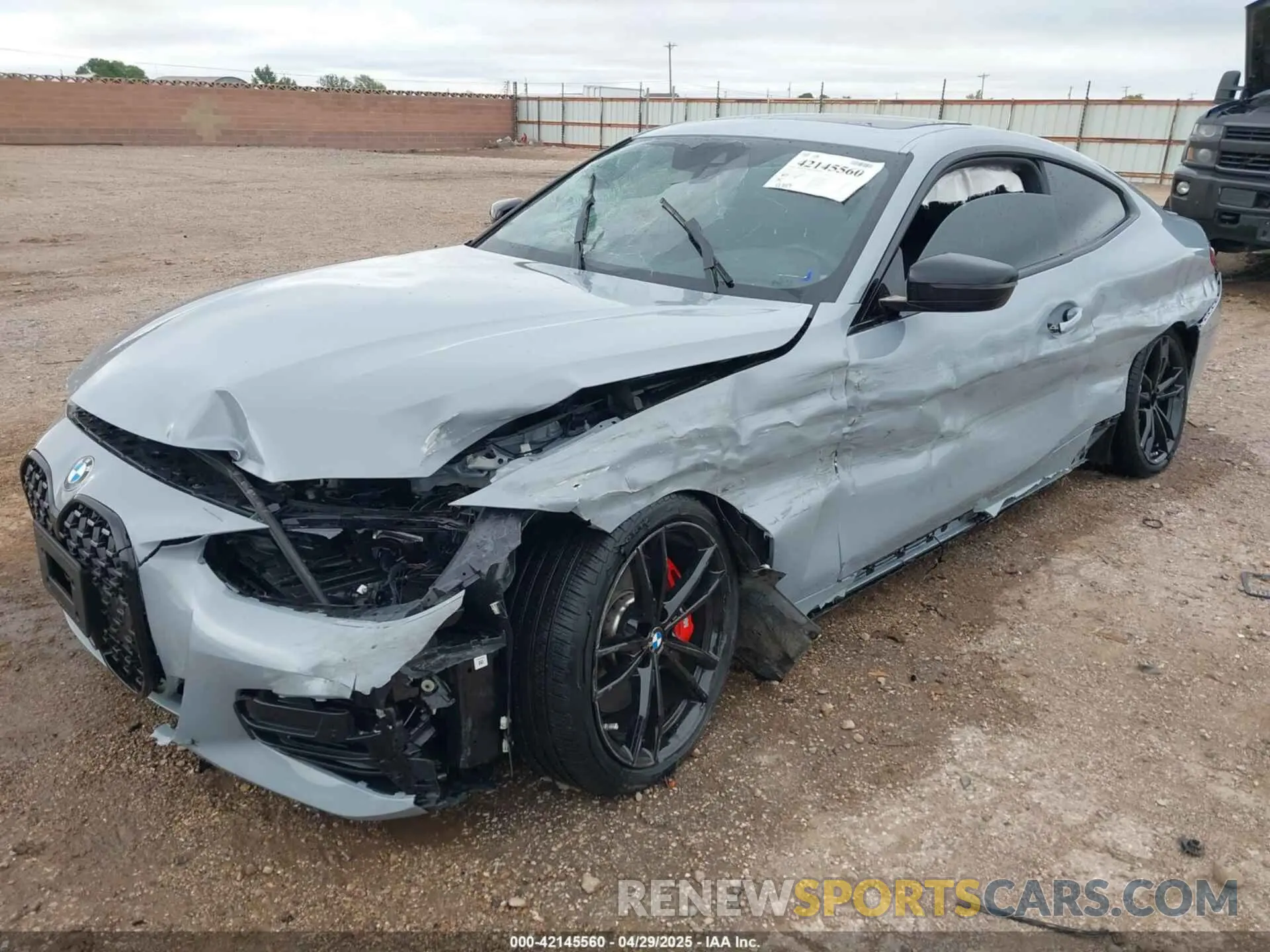 6 Photograph of a damaged car WBA73AP0XPCL78110 BMW 430I 2023
