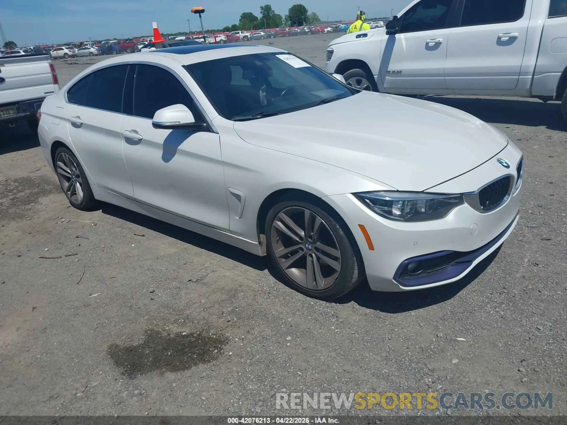 1 Фотография поврежденного автомобиля WBA4J1C51KBM12850 BMW 430I GRAN COUPE 2019