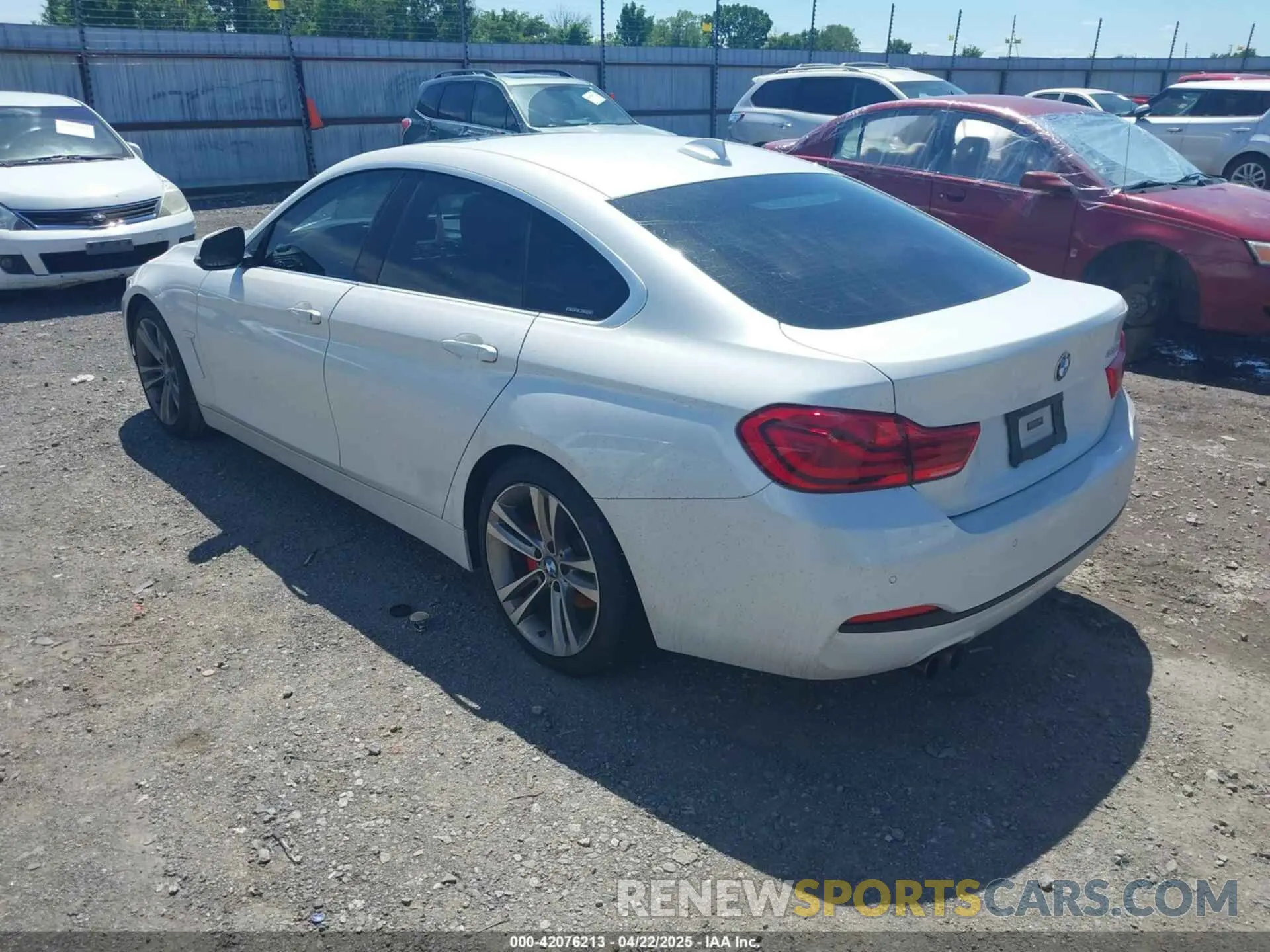 3 Фотография поврежденного автомобиля WBA4J1C51KBM12850 BMW 430I GRAN COUPE 2019