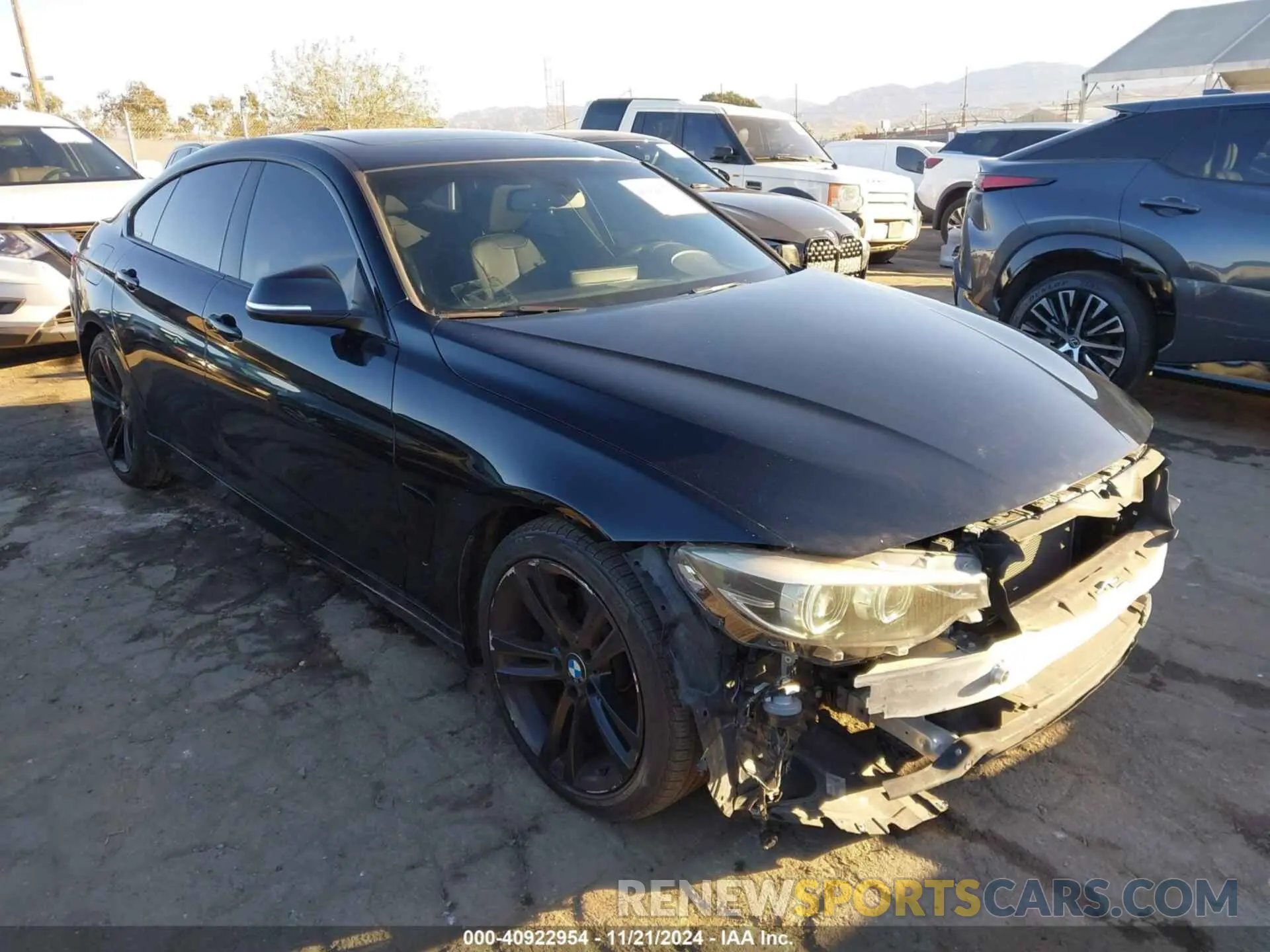 1 Photograph of a damaged car WBA4J1C51KBM18146 BMW 430I GRAN COUPE 2019
